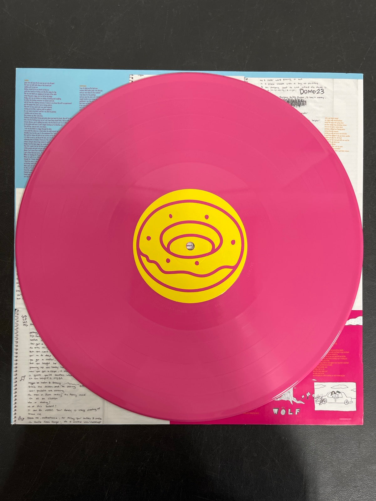 VINYL_1B - Tyler, The Creator - Wolf LE Pink Vinyl USED NOT TESTED
