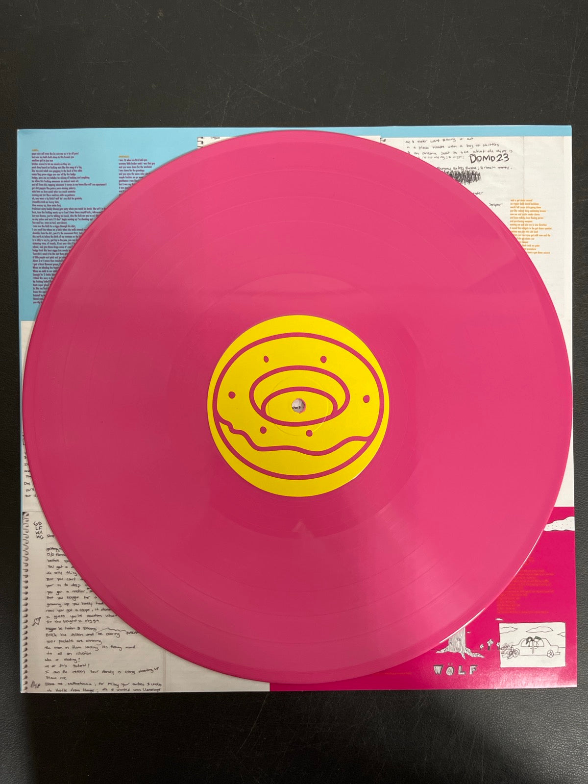 VINYL_1B - Tyler, The Creator - Wolf LE Pink Vinyl USED NOT TESTED