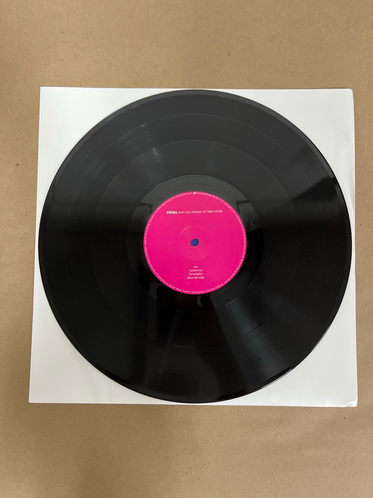 VINYL_1B - New Order / Joy Division - Total: From Joy ... LE 180gm Vinyl USED NOT TESTED
