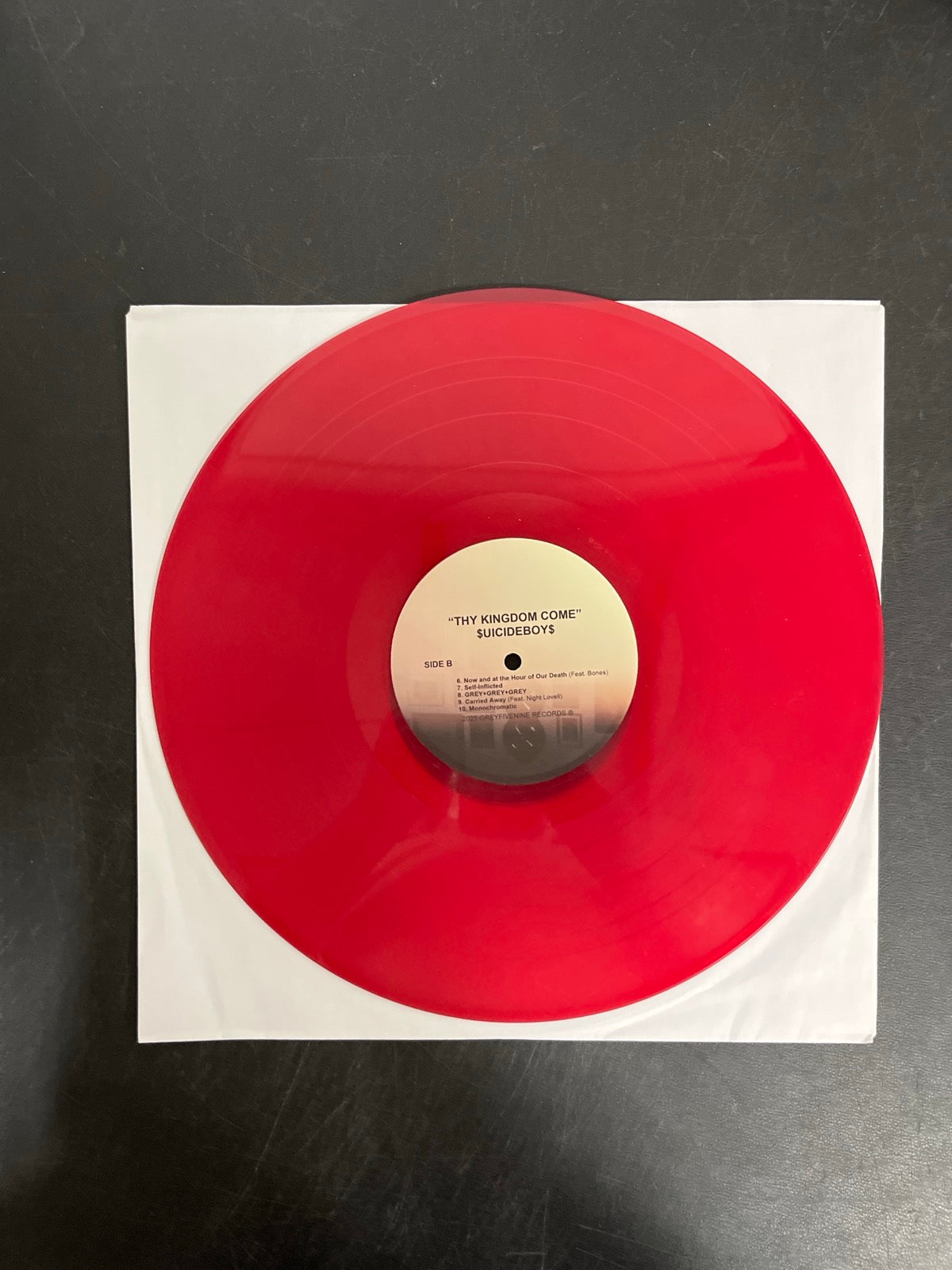 VINYL_1B - $uicideboy$ - Thy Kingdom Come LE Red Vinyl USED NOT TESTED