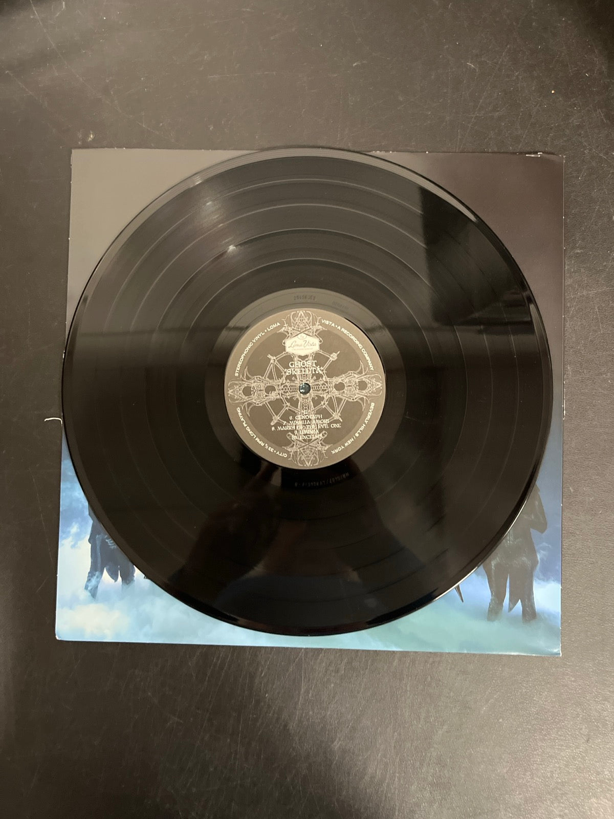 VINYL_1B - Ghost - Skeletá Target Exclusive Etched Vinyl USED NOT TESTED