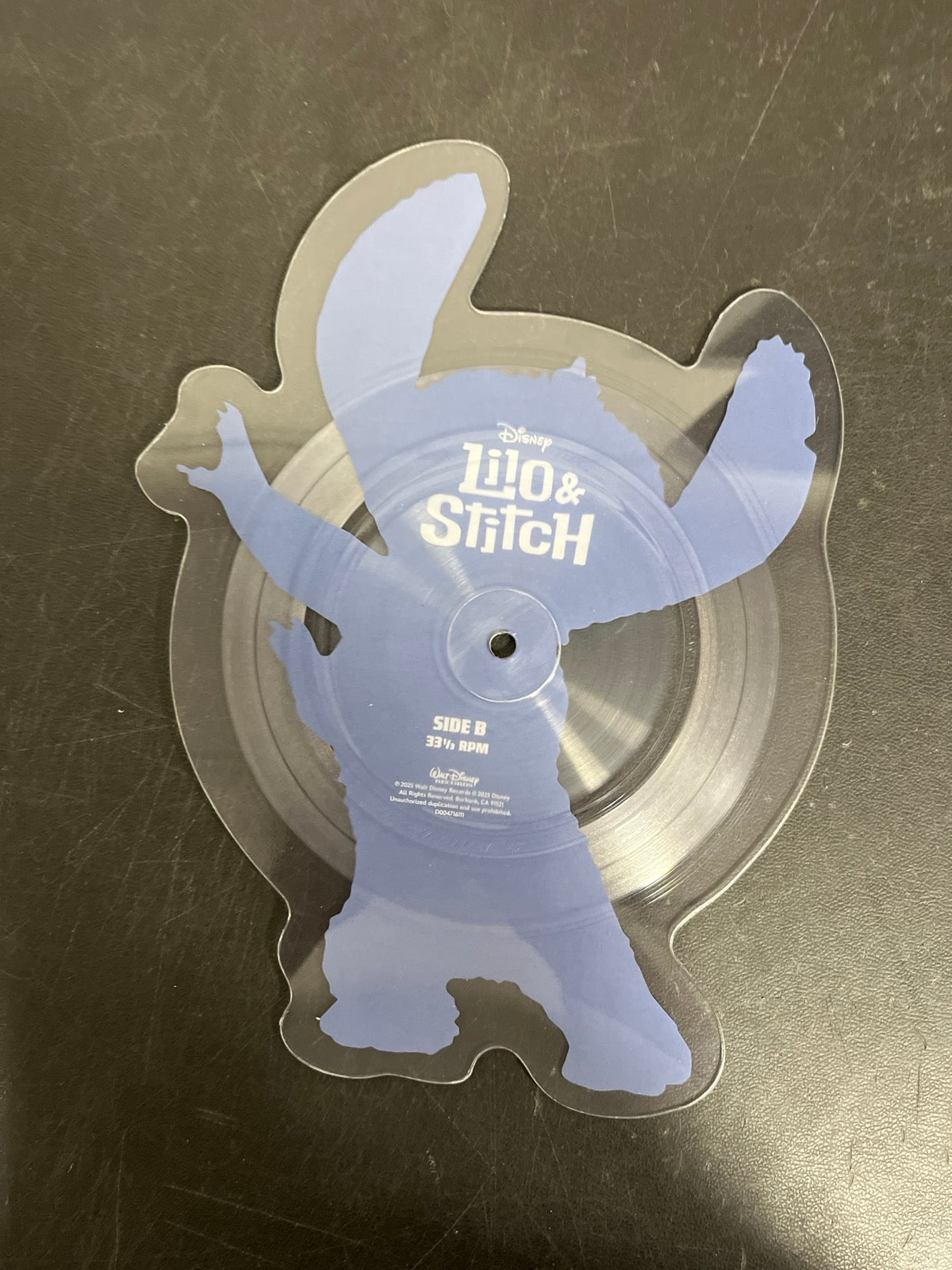 VINYL_1B - Lilo & Stitch Collector's Ed. Picture Disc Vinyl USED NOT TESTED