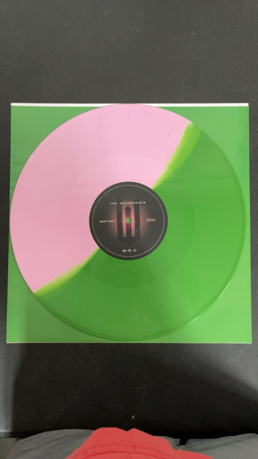 VINYL_1B - Wicked OST LE Etched Green and Pink Splatter Vinyl USED NOT TESTED