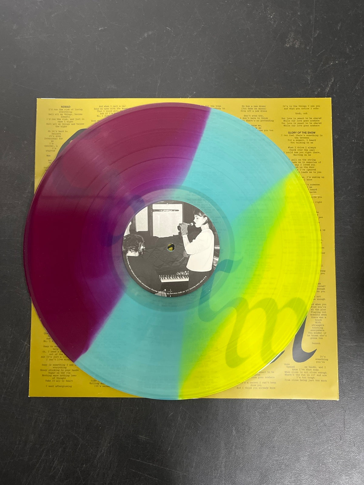 VINYL_1B - Clairo - Charm Anniversary Ed. Rainbow Vinyl USED NOT TESTED