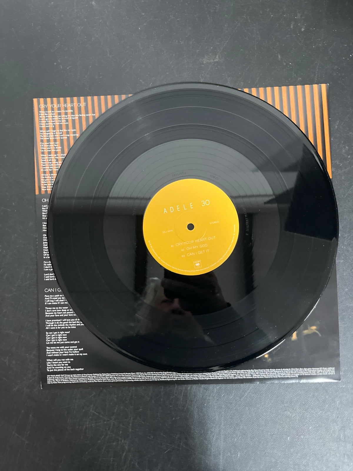 VINYL_1B - Adele - 30 Target Exclusive 180gm Vinyl USED NOT TESTED