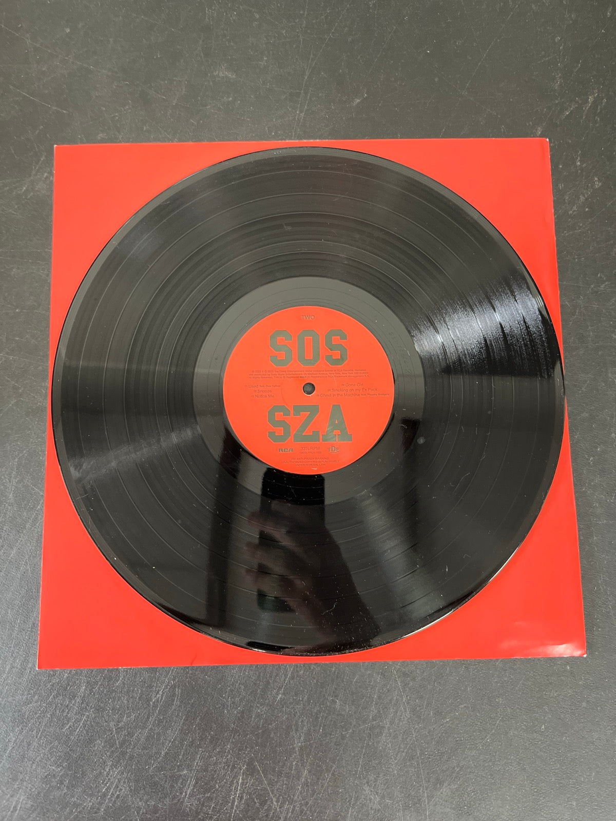 VINYL_1B - SZA - SOS LE Vinyl USED NOT TESTED
