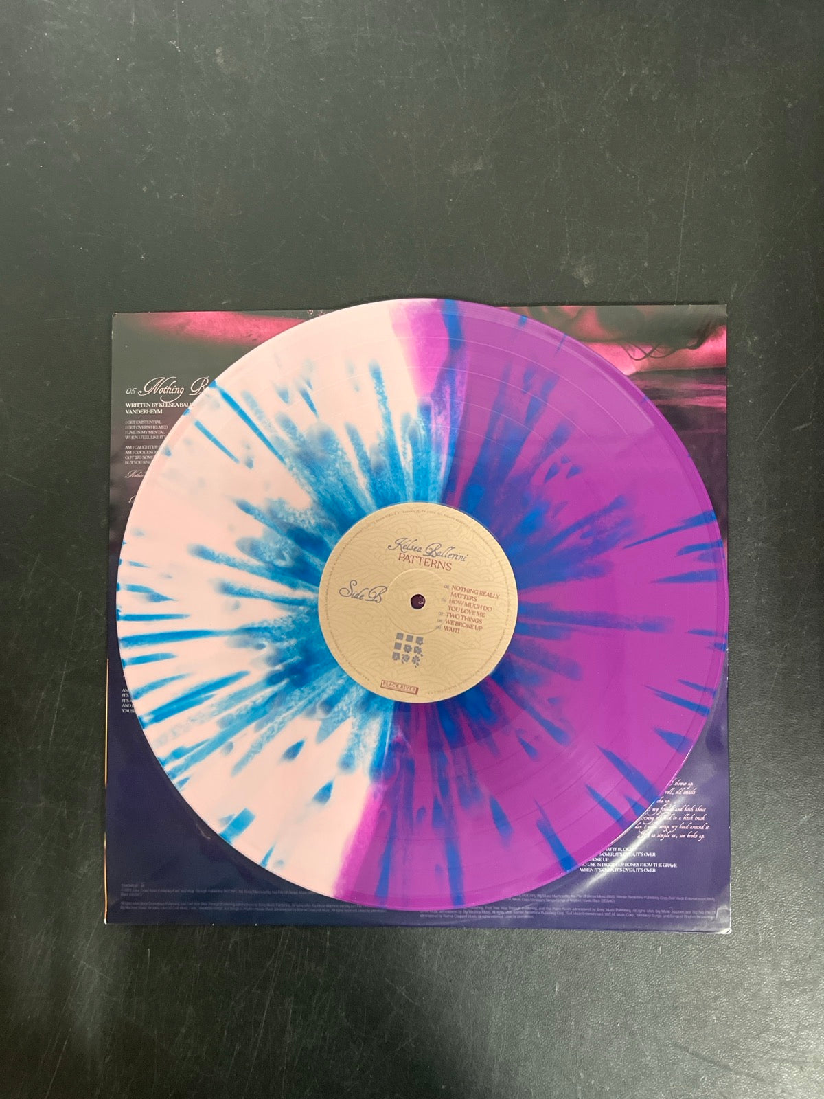 VINYL_1B - Kelsea Ballerini - Patterns LE Uncharted Waters Vinyl USED NOT TESTED