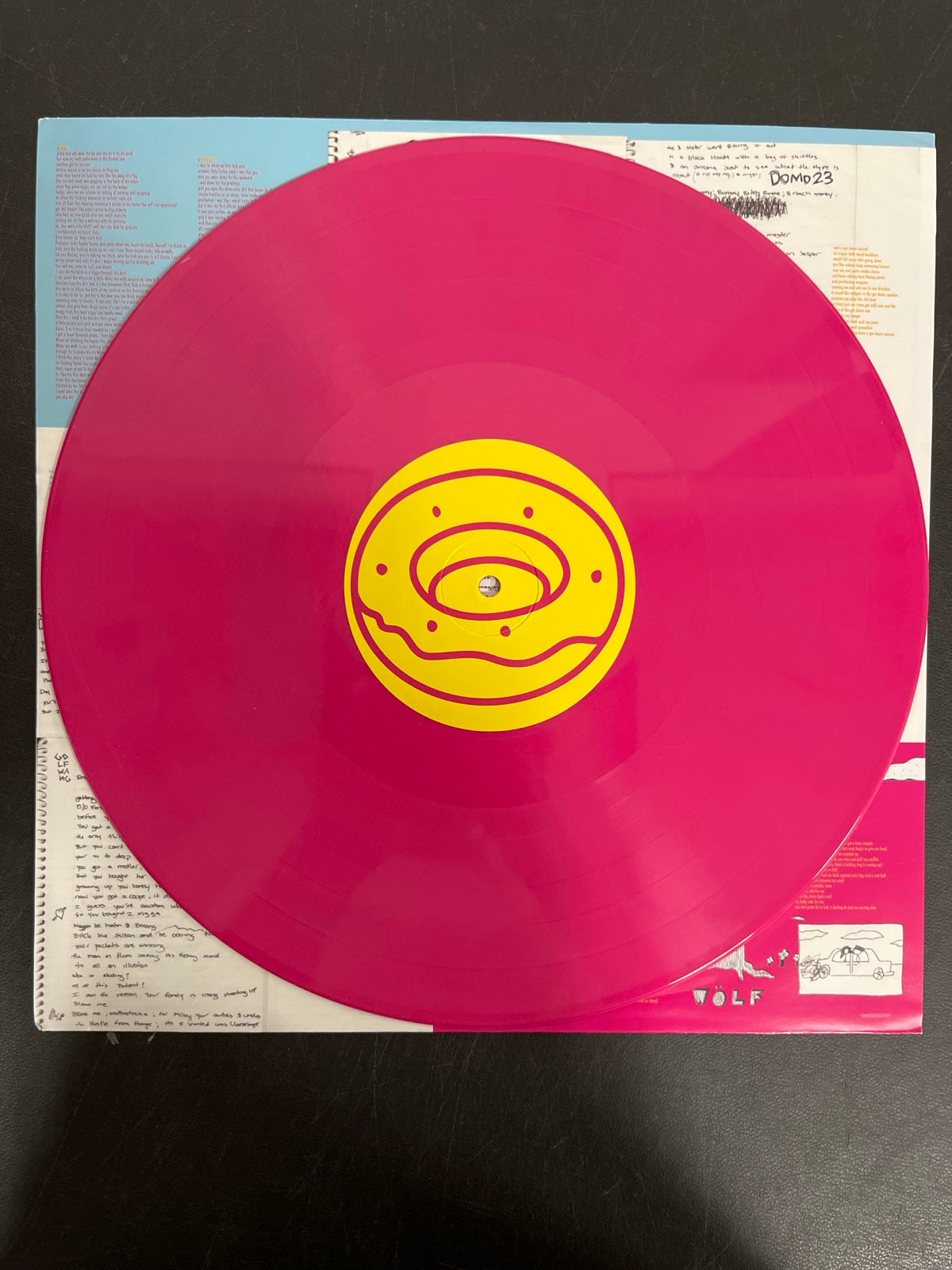 VINYL_1B - Tyler, The Creator - Wolf LE Pink Vinyl USED NOT TESTED
