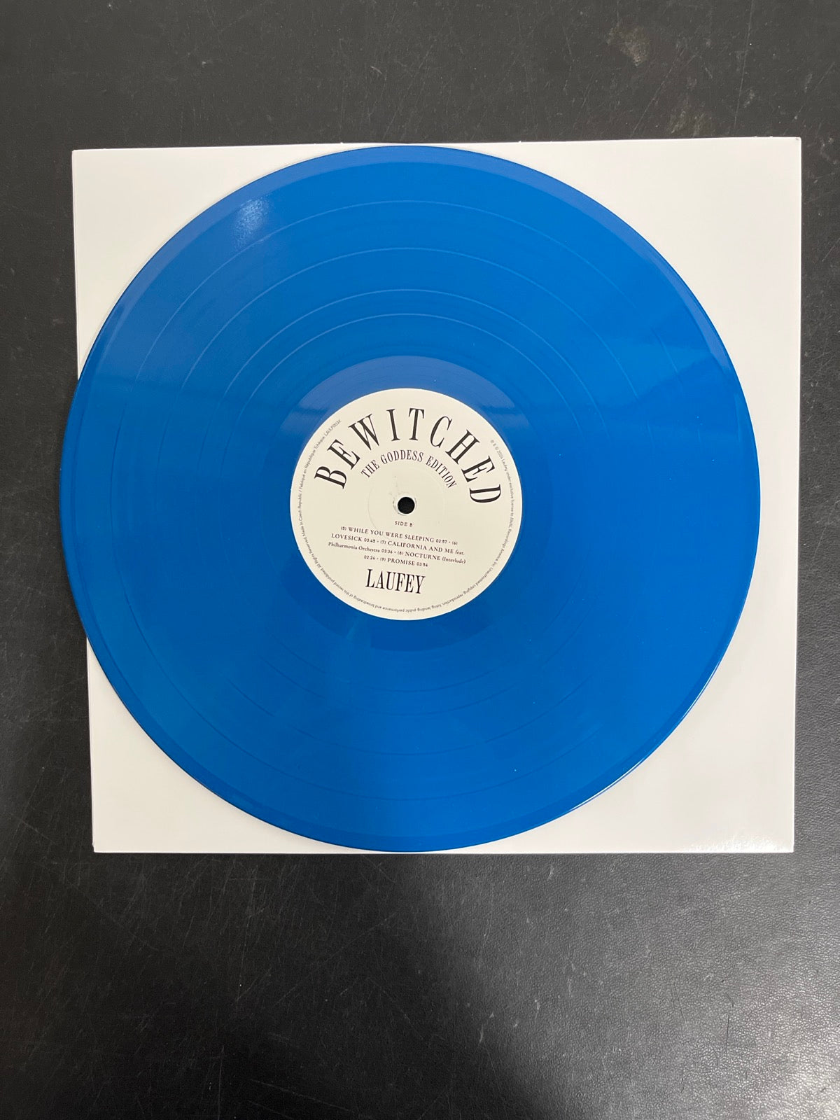 VINYL_1B - Laufey - Bewitched: The Goddess Edition LE Blue Vinyl USED NOT TESTED