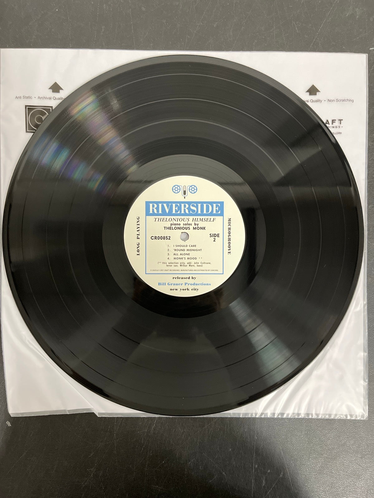 VINYL_1B - Thelonious Monk - Thelonious Himself Remastered Reissue Vinyl USED NOT TESTED