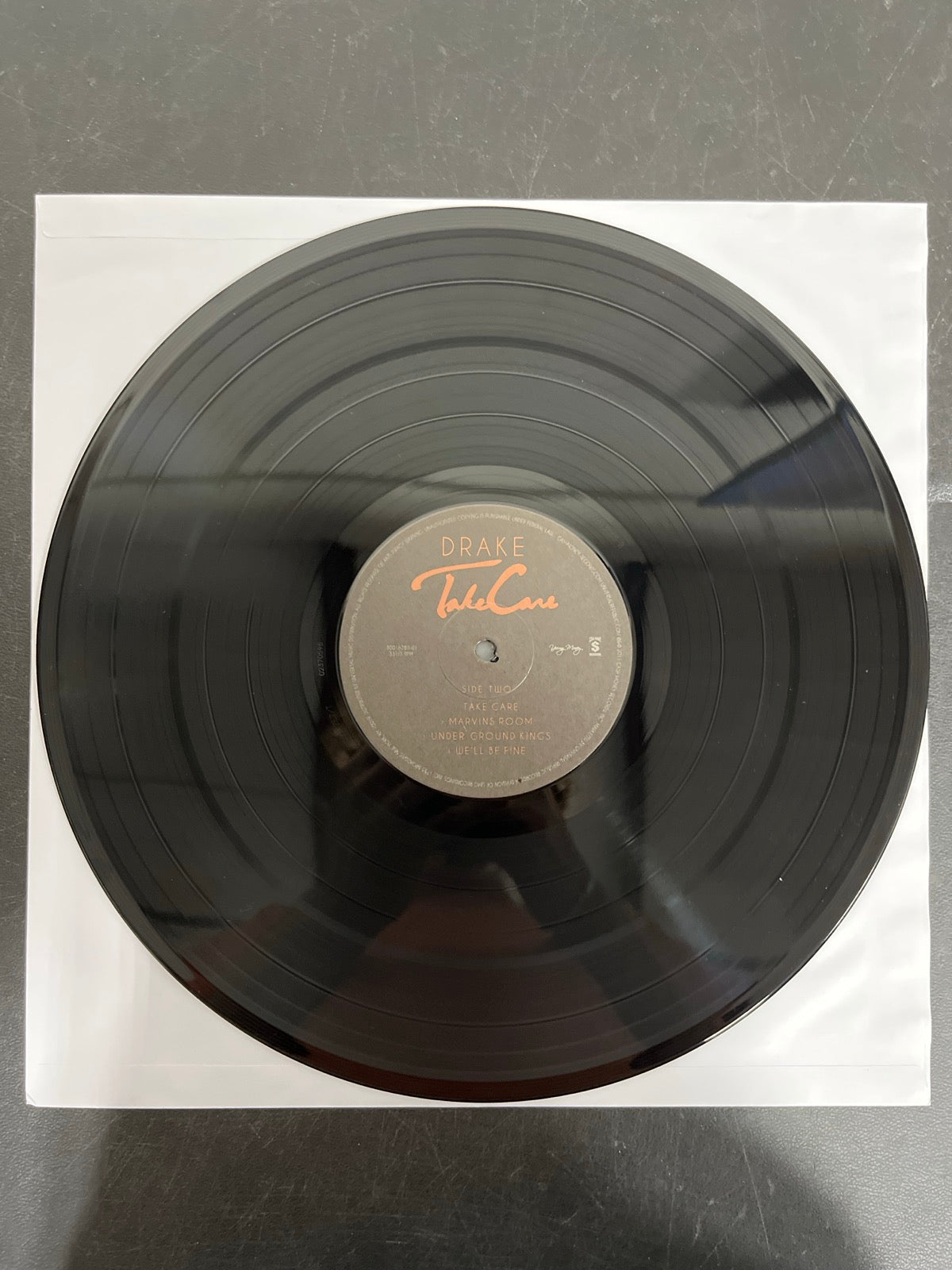 VINYL_1B - Drake - Take Care Reissue Vinyl USED NOT TESTED