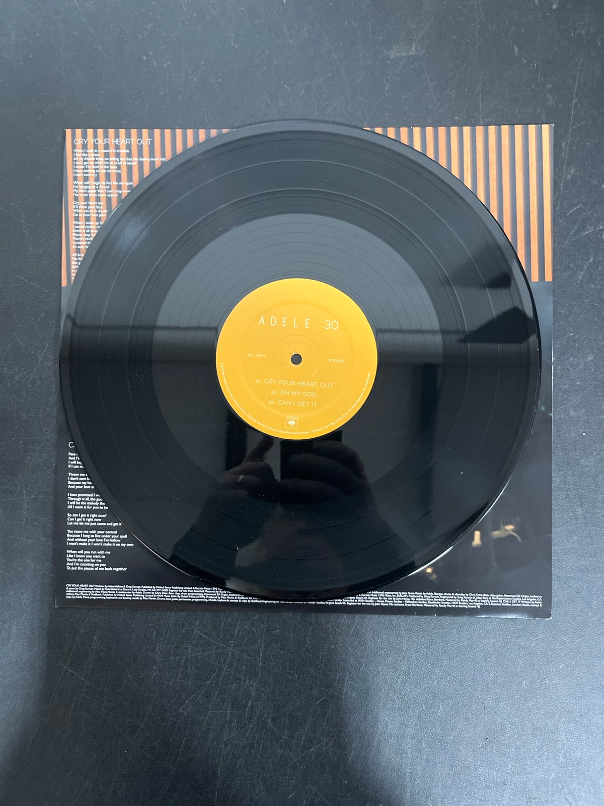 VINYL_1B - Adele - 30 Target Exclusive 180gm Vinyl USED NOT TESTED