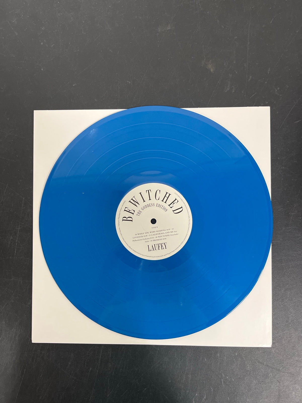 VINYL_1B - Laufey - Bewitched: The Goddess Edition LE Blue Vinyl USED NOT TESTED