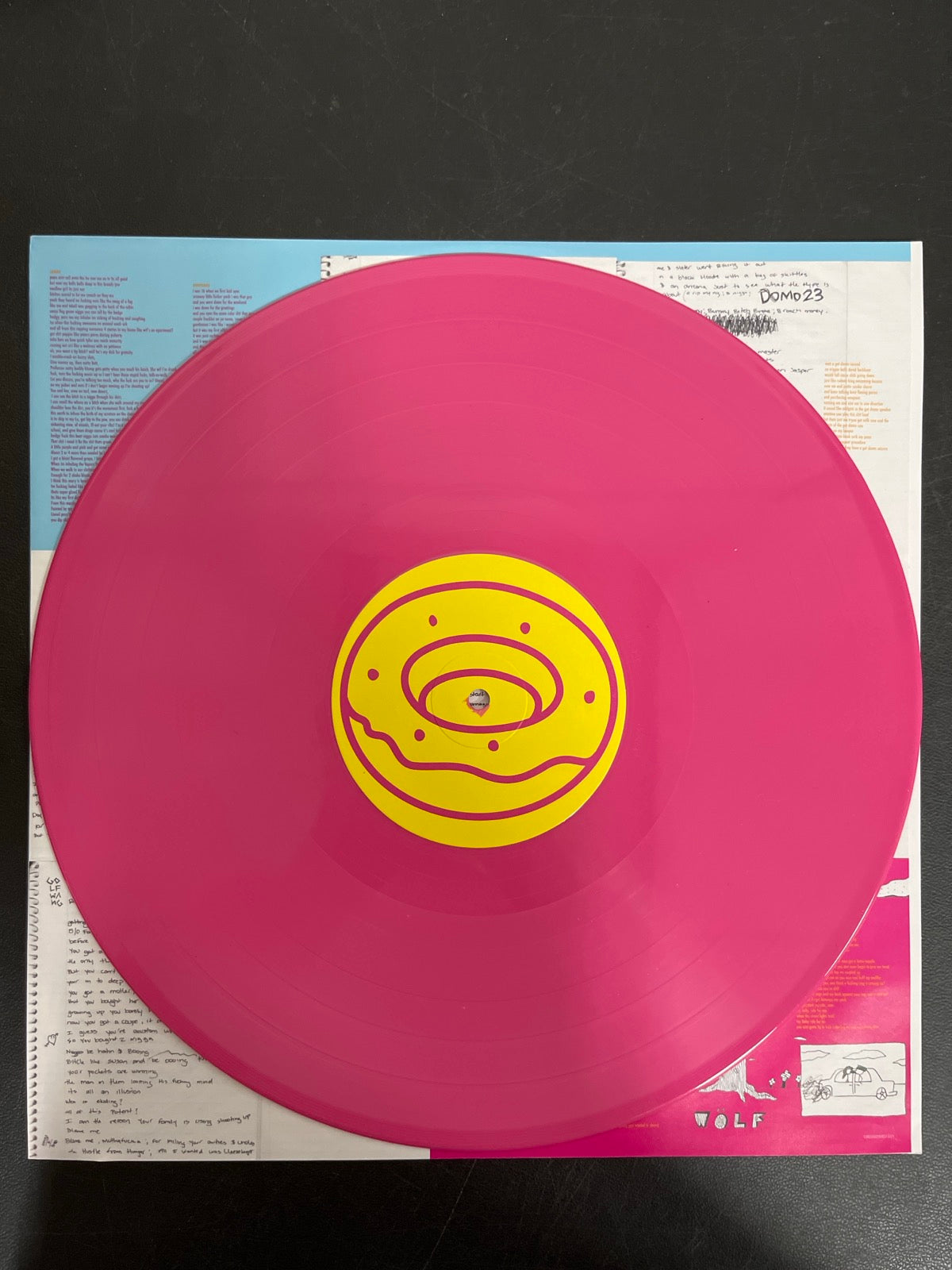 VINYL_1B - Tyler, The Creator - Wolf LE Pink Vinyl USED NOT TESTED