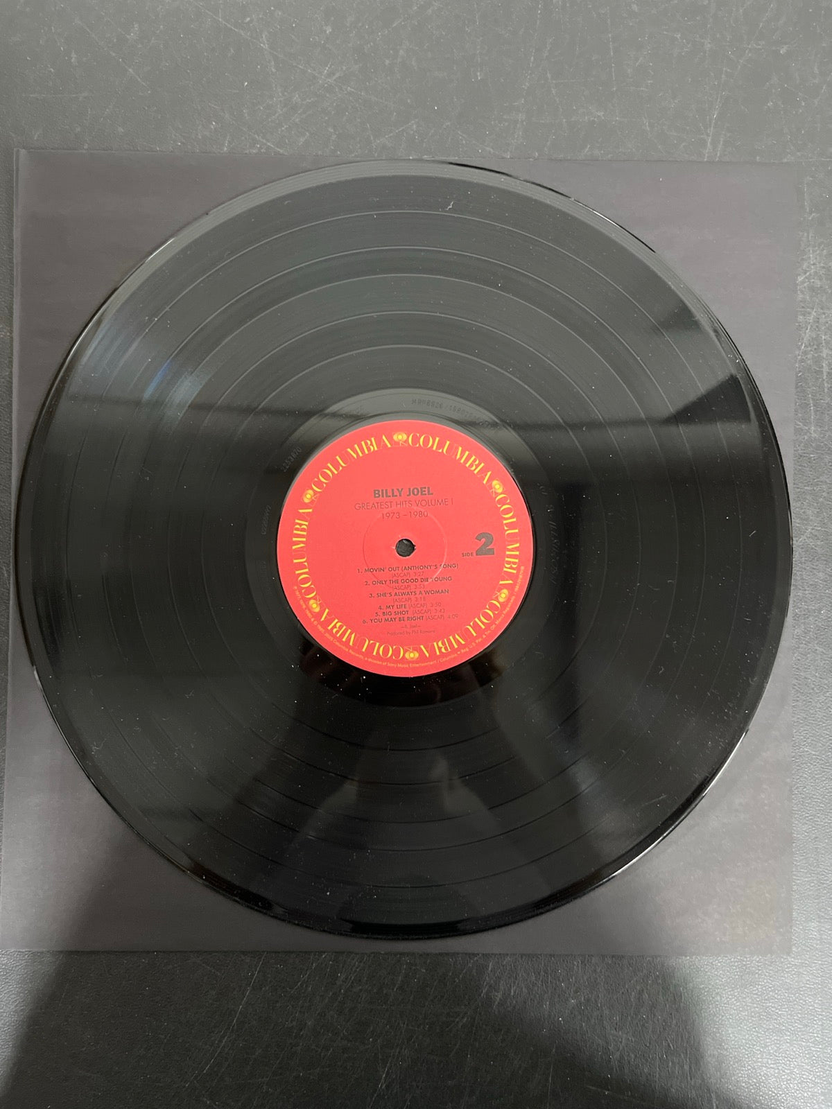 VINYL_1B - Billy Joel - Greatest Hits, Volume I & II Black Vinyl USED NOT TESTED
