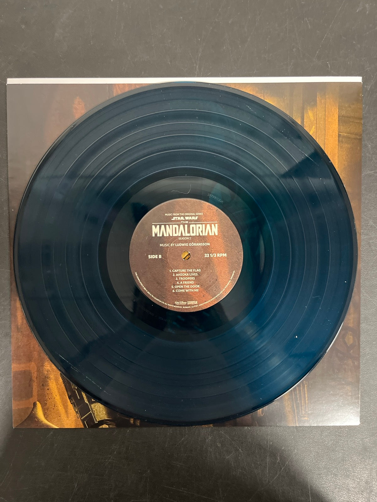 VINYL_1B - Ludwig Göransson - Star Wars: The Mandalorian... LE Blue Vinyl SEALED NOT TESTED