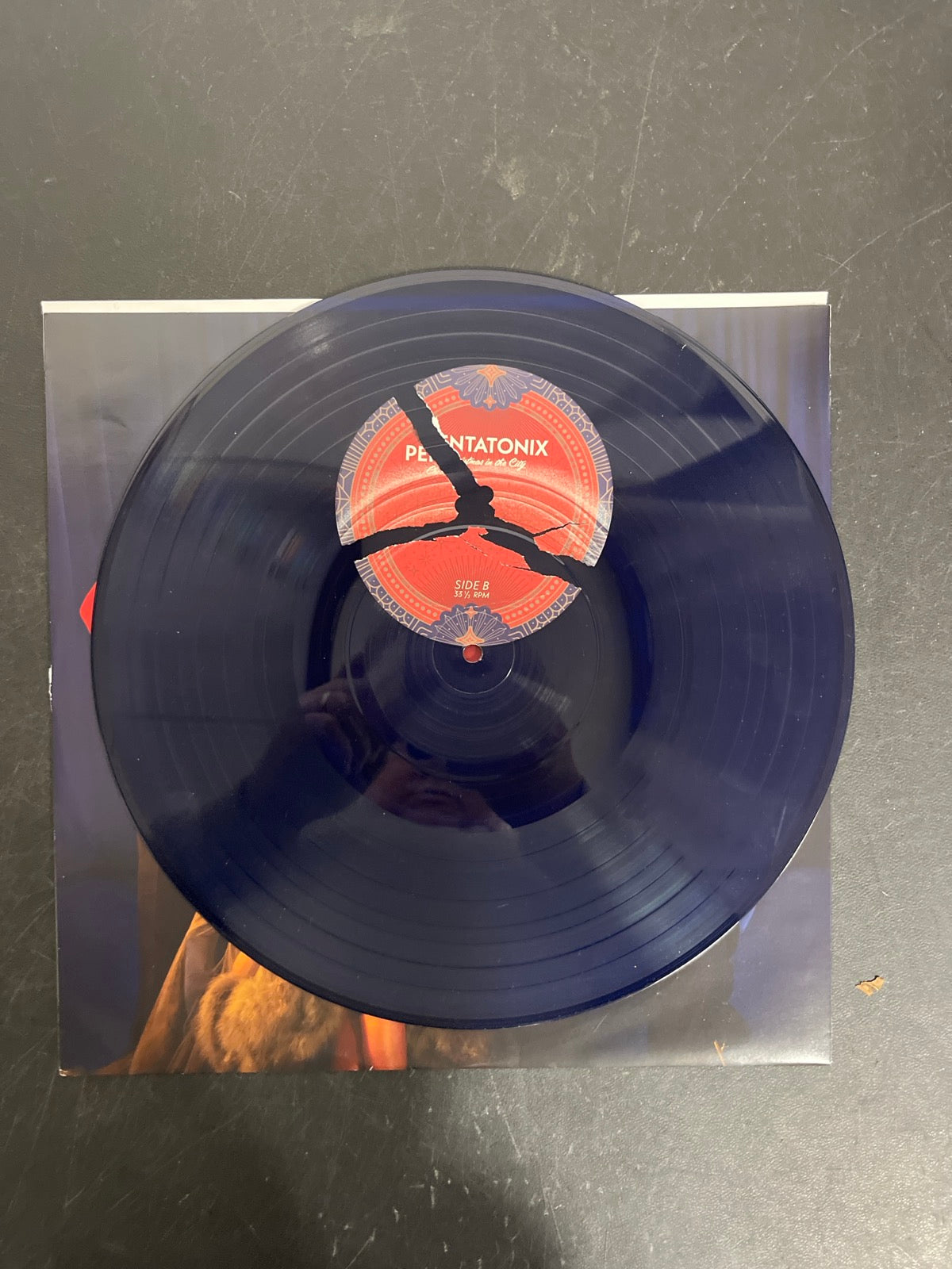 VINYL_1B - Pentatonix - Christmas In The City LE Blue Vinyl DAMAGED NOT TESTED