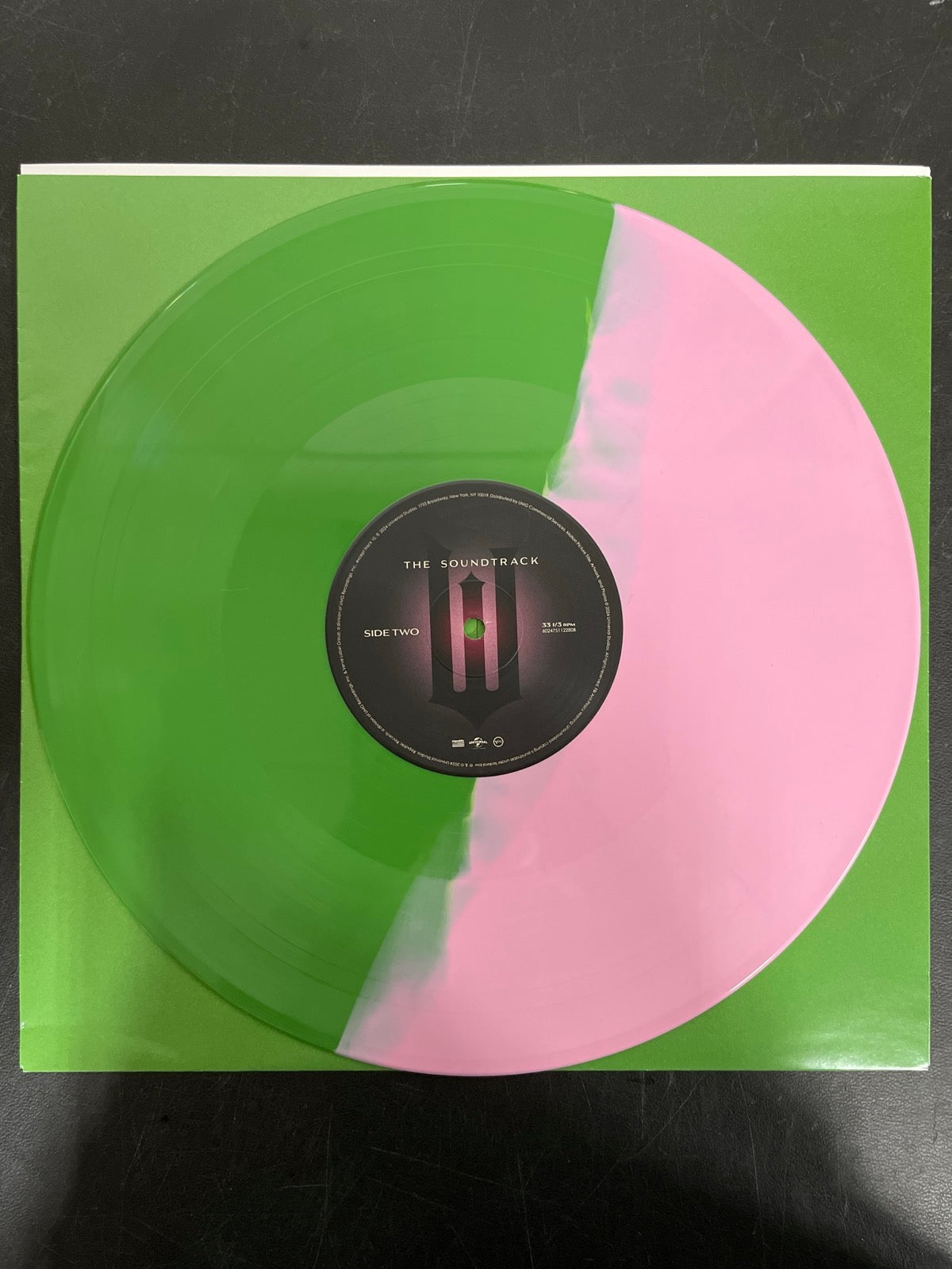 VINYL_1B - Wicked OST LE Etched Green and Pink Splatter Vinyl USED NOT TESTED