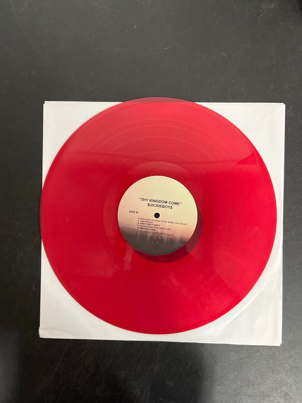 VINYL_1B - $uicideboy$ - Thy Kingdom Come LE Red Vinyl USED NOT TESTED