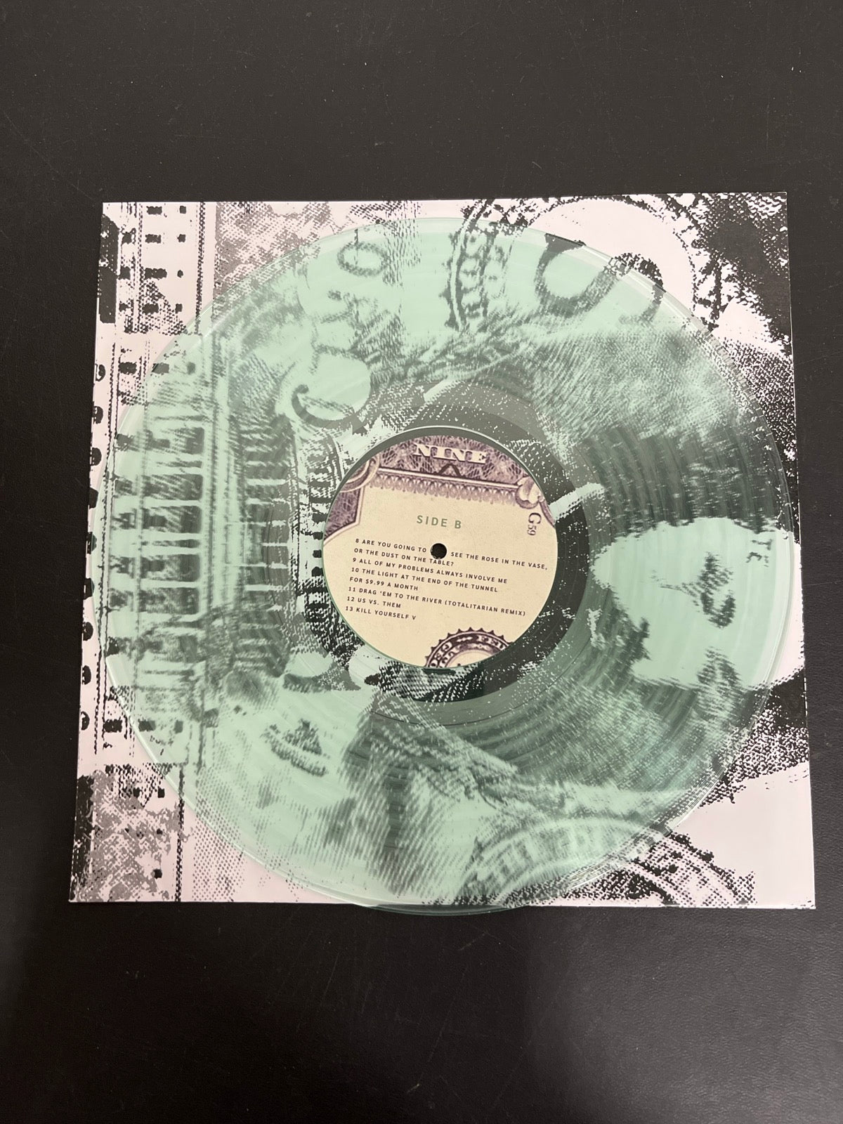 VINYL_1B - $uicideboy$ - New World Depression Target Exclusive Clear Vinyl USED NOT TESTED