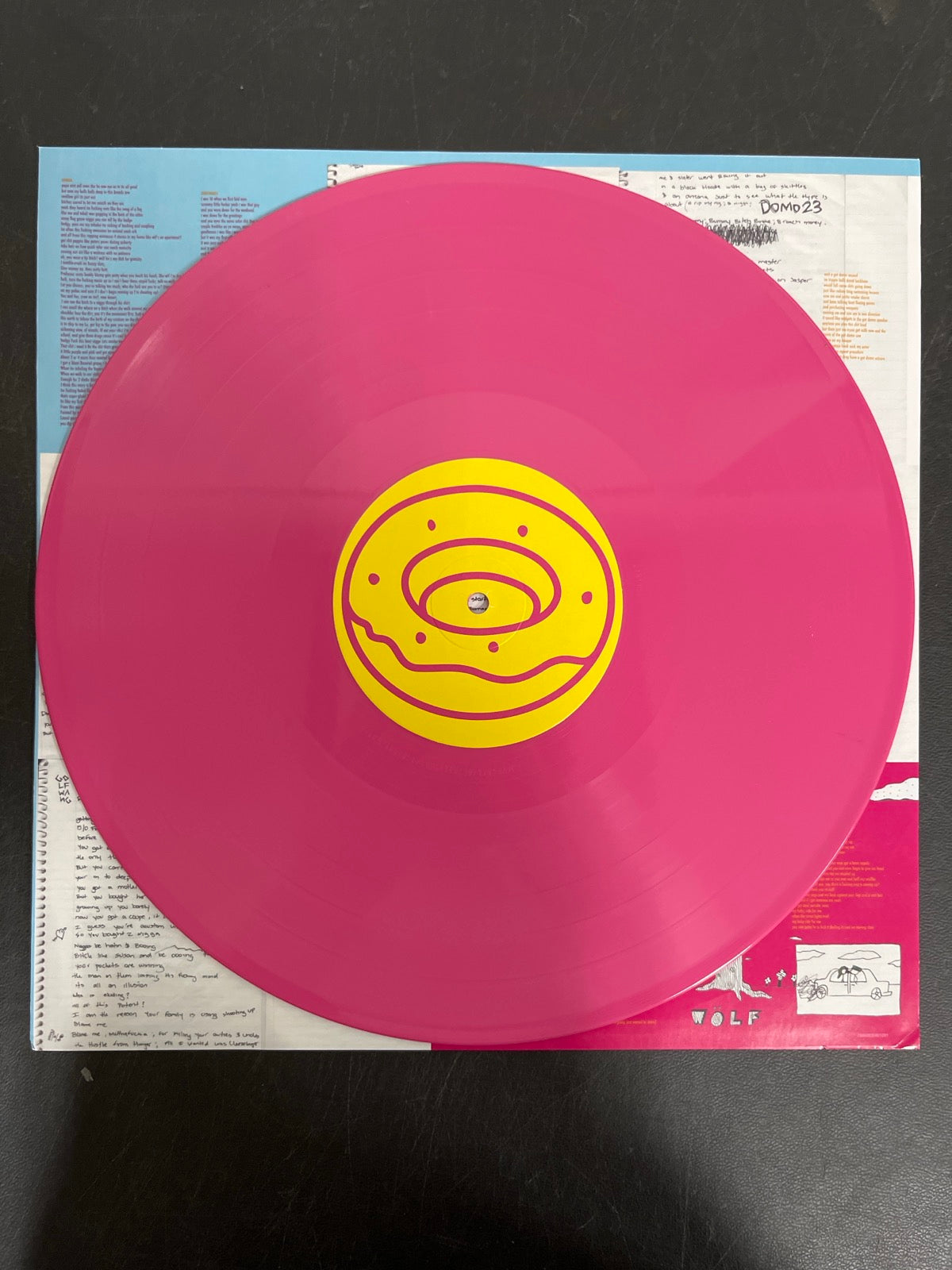 VINYL_1B - Tyler, The Creator - Wolf LE Pink Vinyl USED NOT TESTED