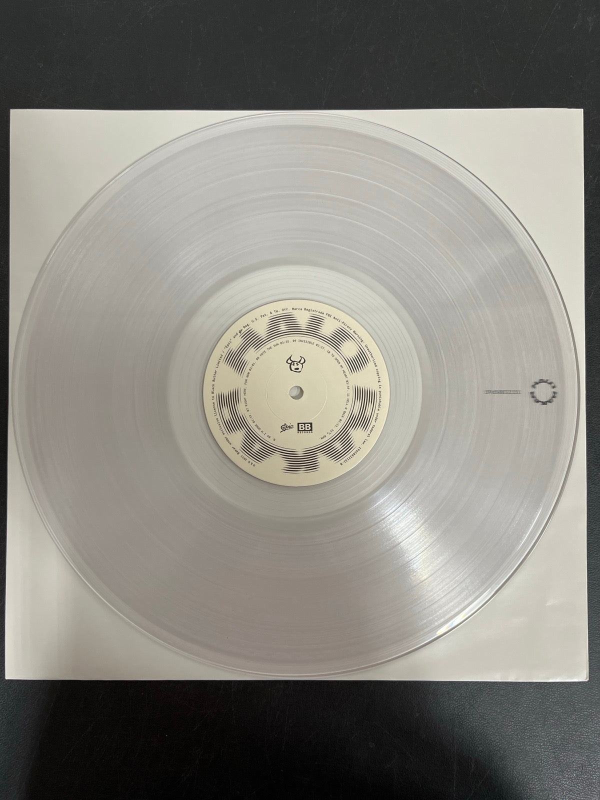 VINYL_1B - Bakar - Halo LE Clear Vinyl USED NOT TESTED