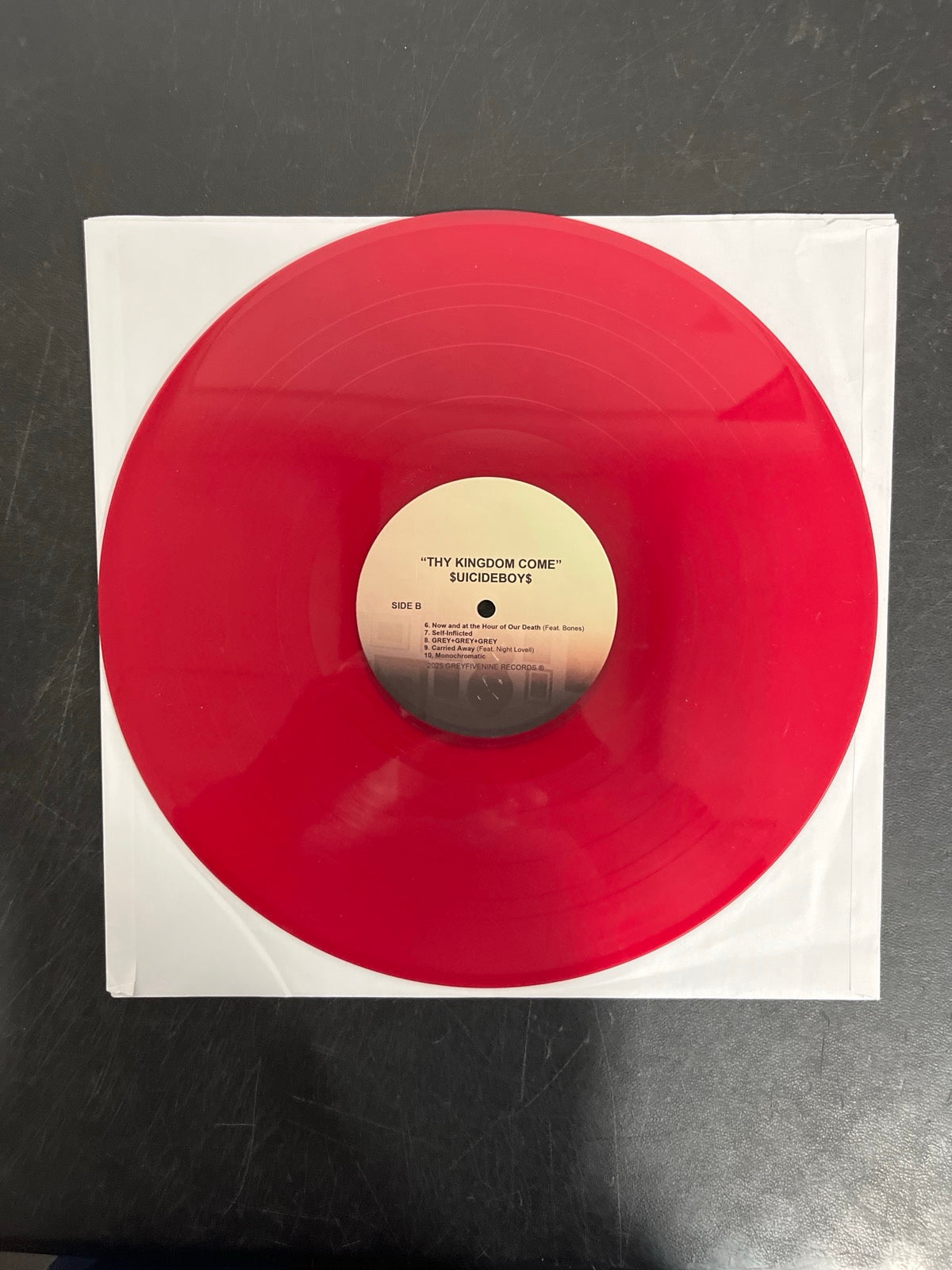 VINYL_1B - $uicideboy$ - Thy Kingdom Come LE Red Vinyl USED NOT TESTED