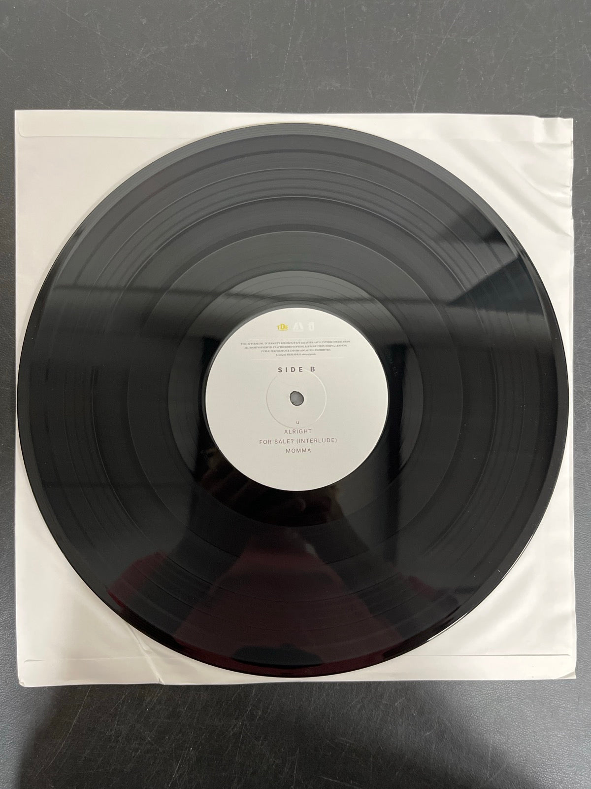 VINYL_1B - Kendrick Lamar - To Pimp a Butterfly LE 180gm Black Vinyl USED NOT TESTED