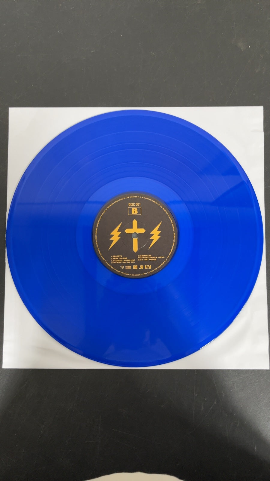 VINYL_1B - The Weeknd - Starboy LE Blue Vinyl USED NOT TESTED
