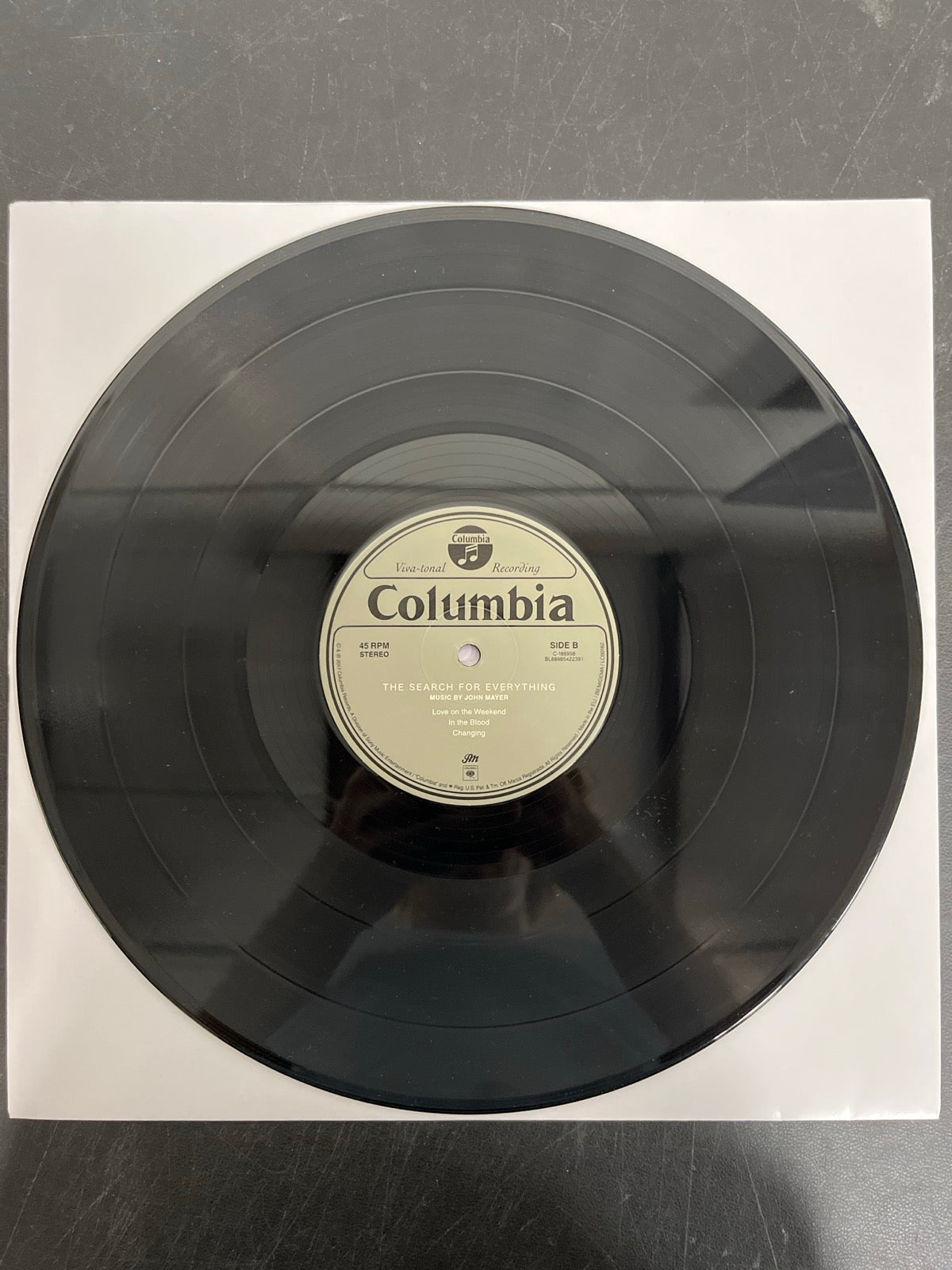 VINYL_1B - John Mayer - The Search for Everything 180gm Vinyl USED NOT TESTED