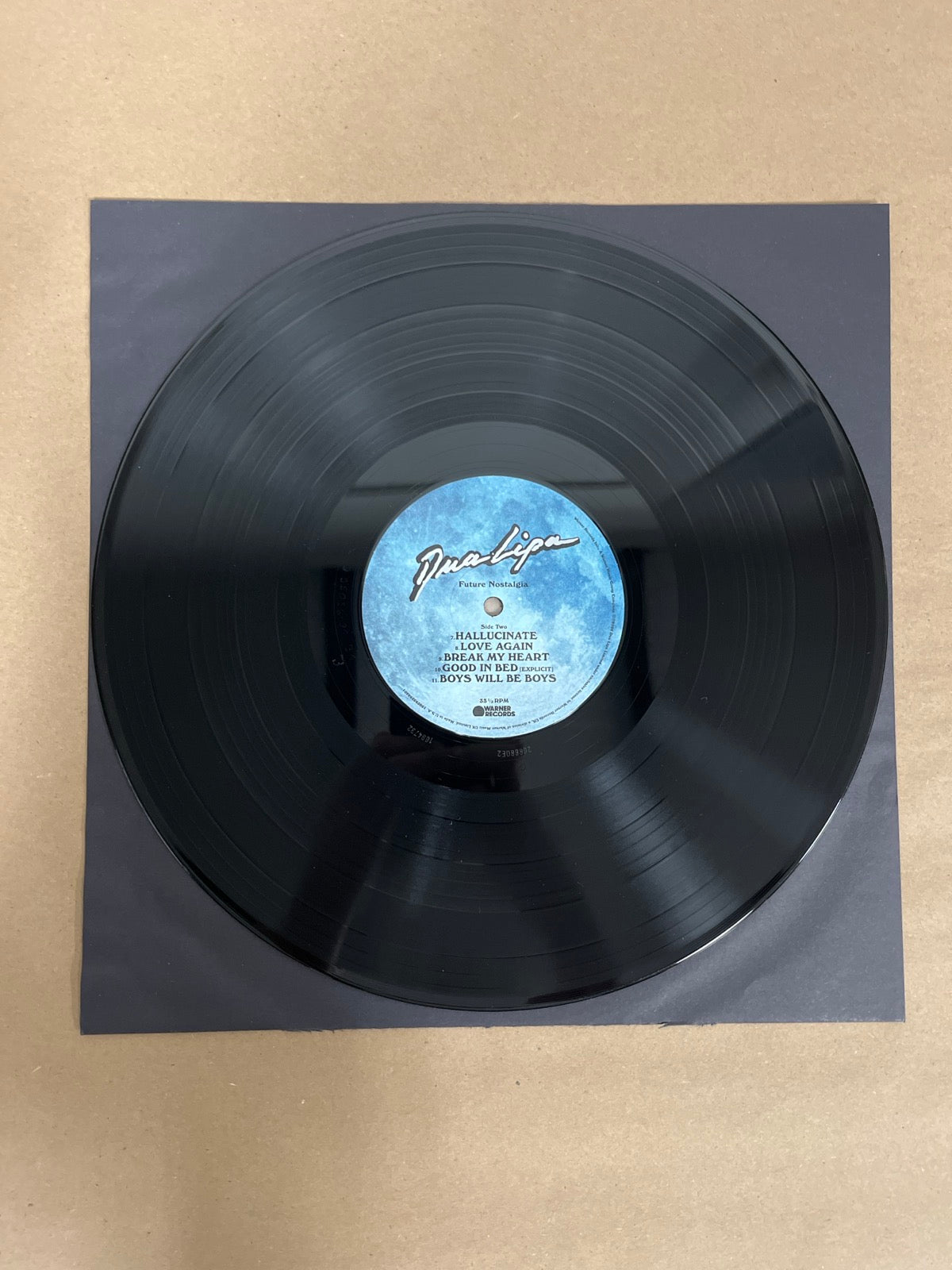 VINYL_1B - Dua Lipa - Future Nostalgia Reissue Vinyl USED NOT TESTED