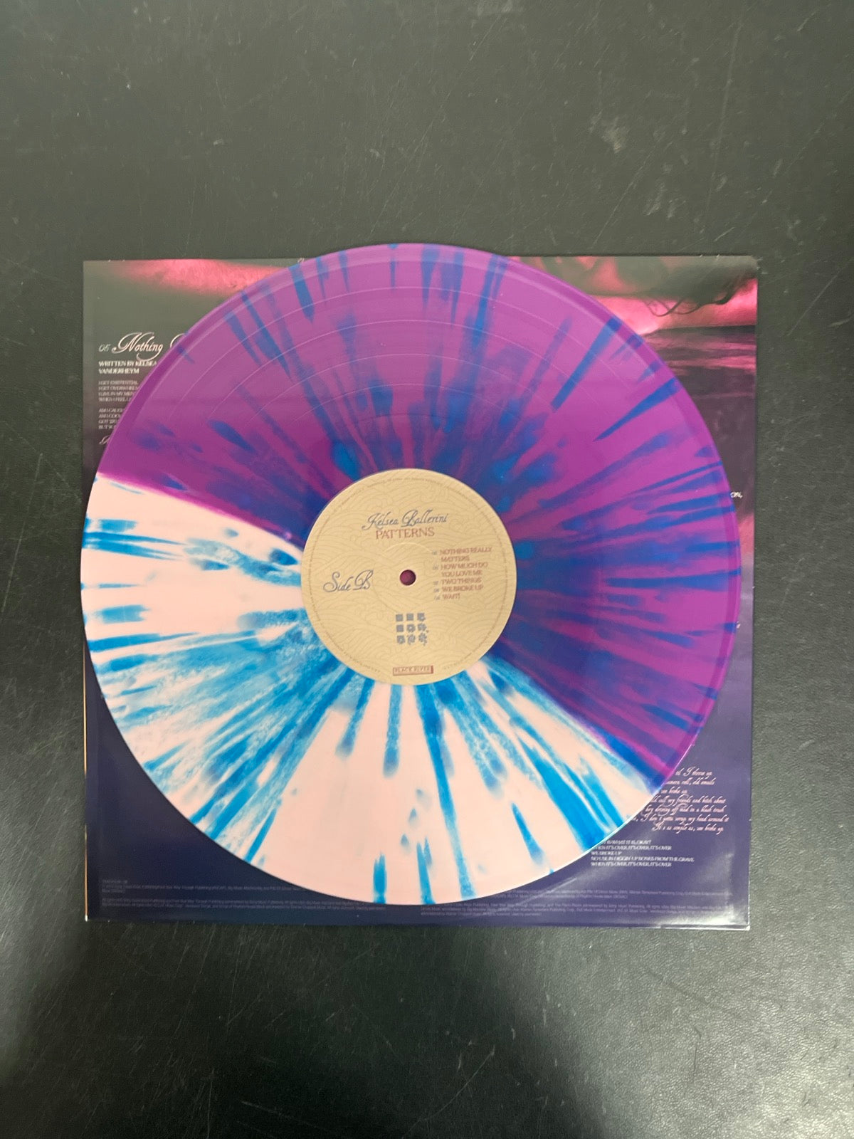 VINYL_1B - Kelsea Ballerini - Patterns LE Uncharted Waters Vinyl USED NOT TESTED