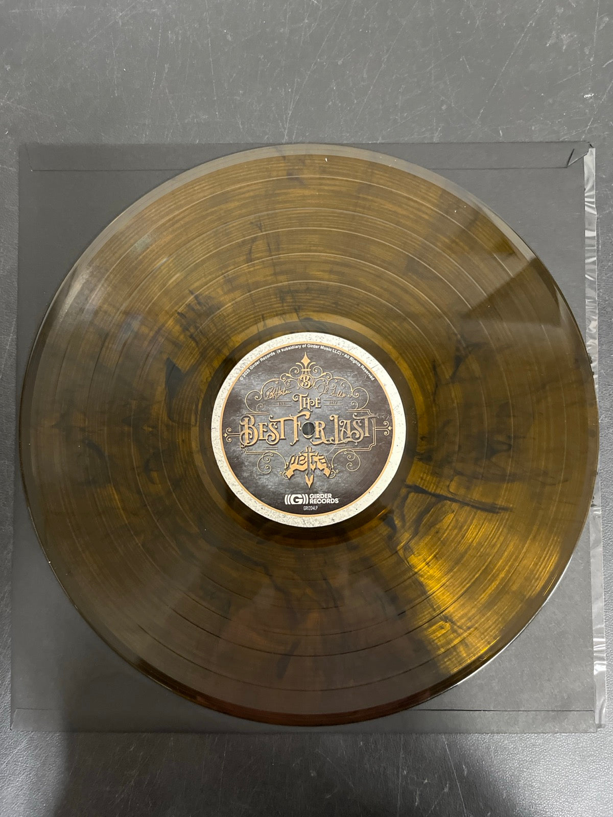VINYL_1B - Petra - The Best for Last LE Gold Vinyl USED NOT TESTED
