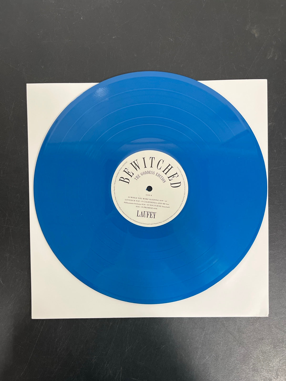 VINYL_1B - Laufey - Bewitched: The Goddess Edition LE Blue Vinyl USED NOT TESTED