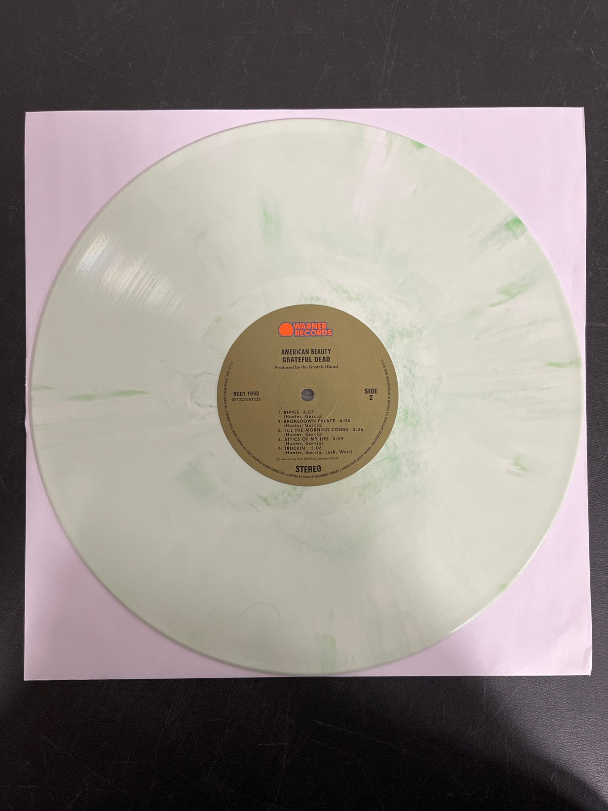 VINYL_1B - Grateful Dead - American Beauty LE Limeade Remastered Vinyl USED NOT TESTED