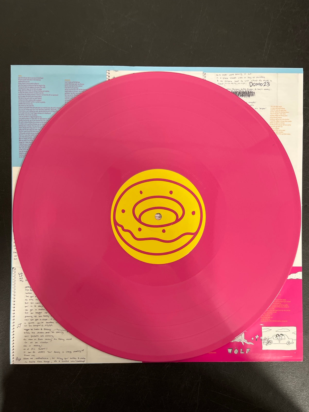 VINYL_1B - Tyler, The Creator - Wolf LE Pink Vinyl USED NOT TESTED