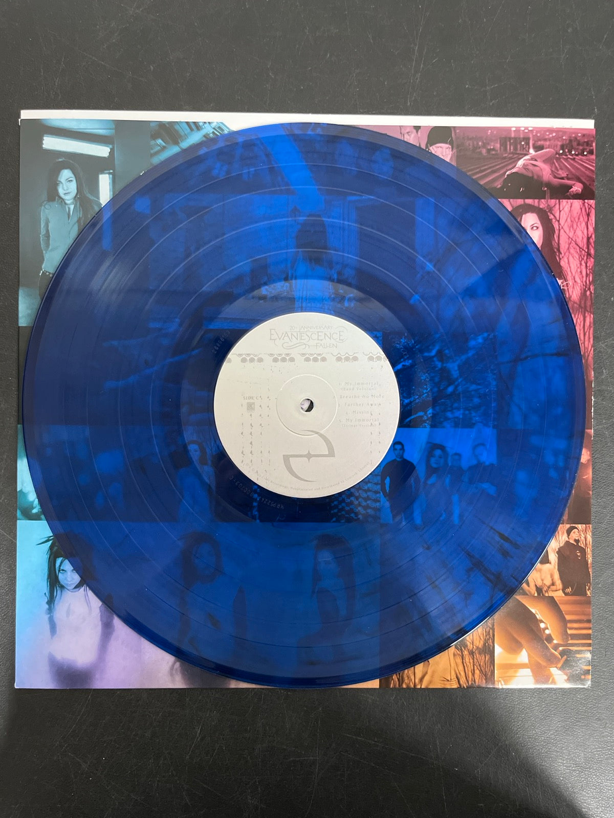 VINYL_2C - Evanescence - Fallen 20th Anniv Ed. Blue Smoke Vinyl USED NOT TESTED
