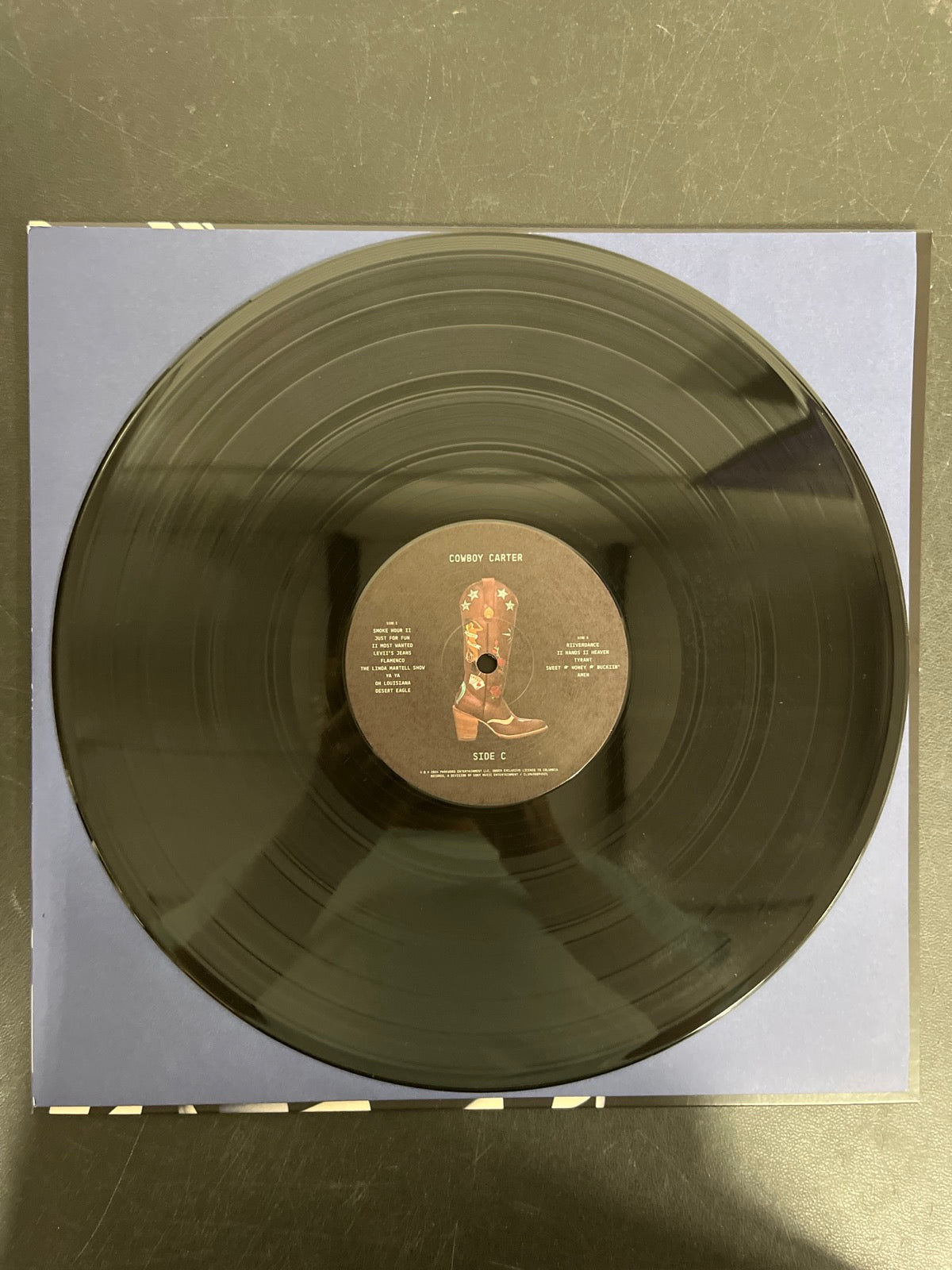 VINYL_2C - Beyoncé - Cowboy Carter LE Vinyl USED NOT TESTED