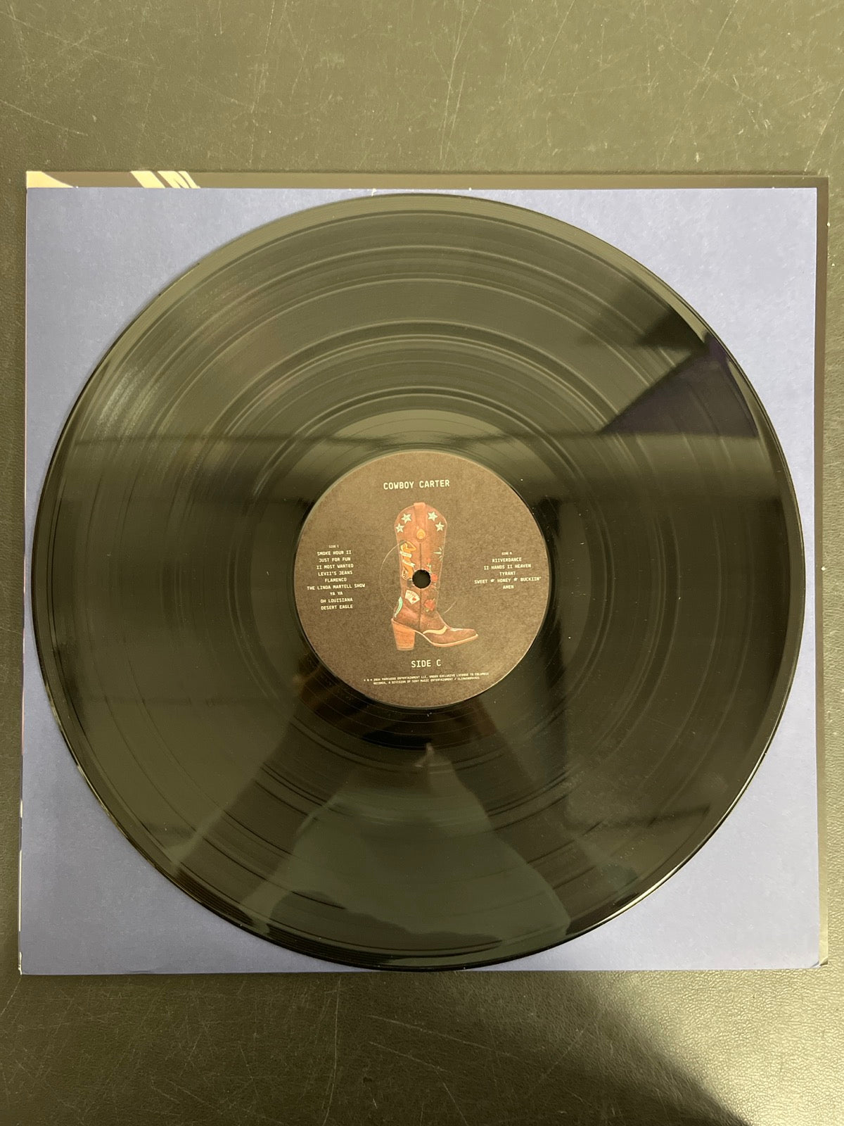 VINYL_2C - Beyoncé - Cowboy Carter LE Vinyl USED NOT TESTED