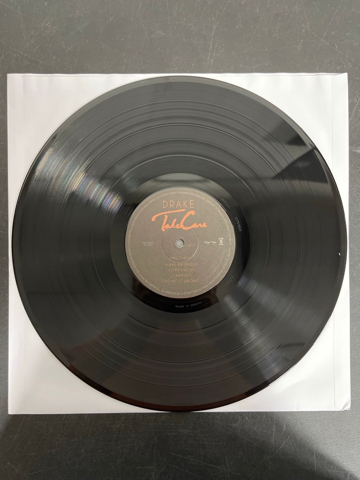VINYL_2C - Drake - Take Care Reissue Vinyl USED NOT TESTED