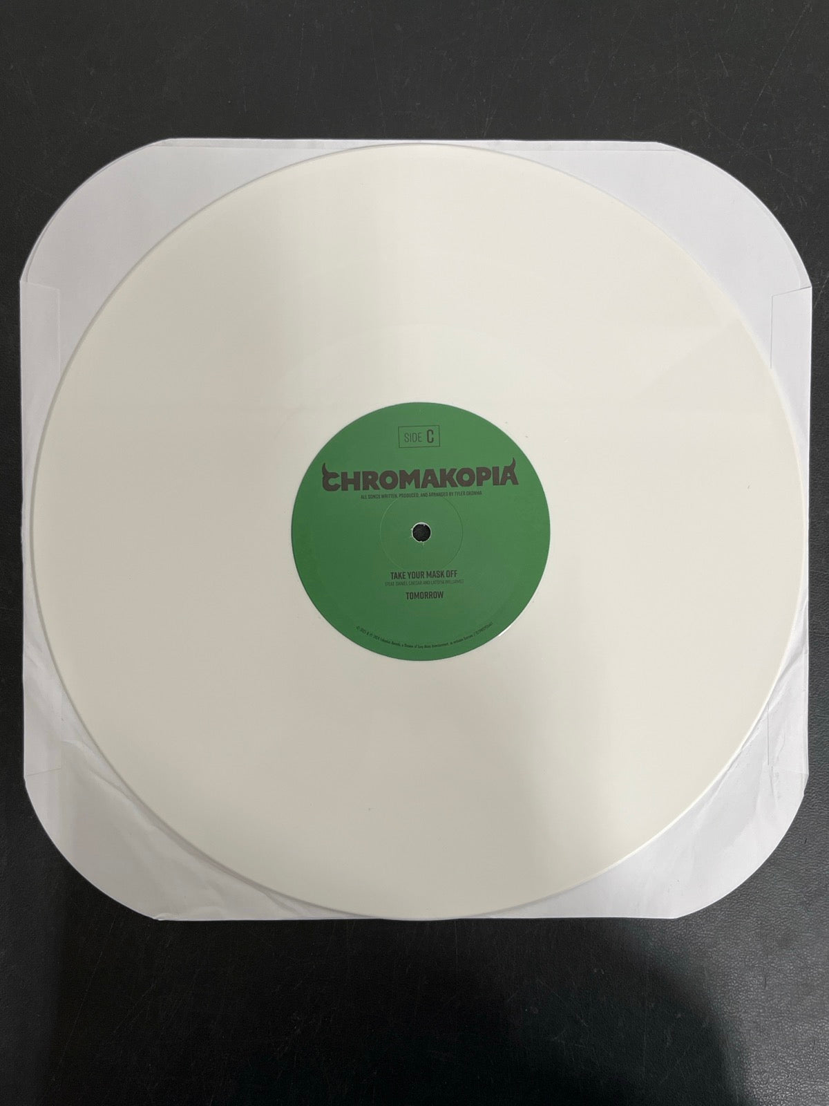 VINYL_2C - Tyler, the Creator - Chromakopia 180gm Deluxe Opaque White Vinyl USED NOT TESTED