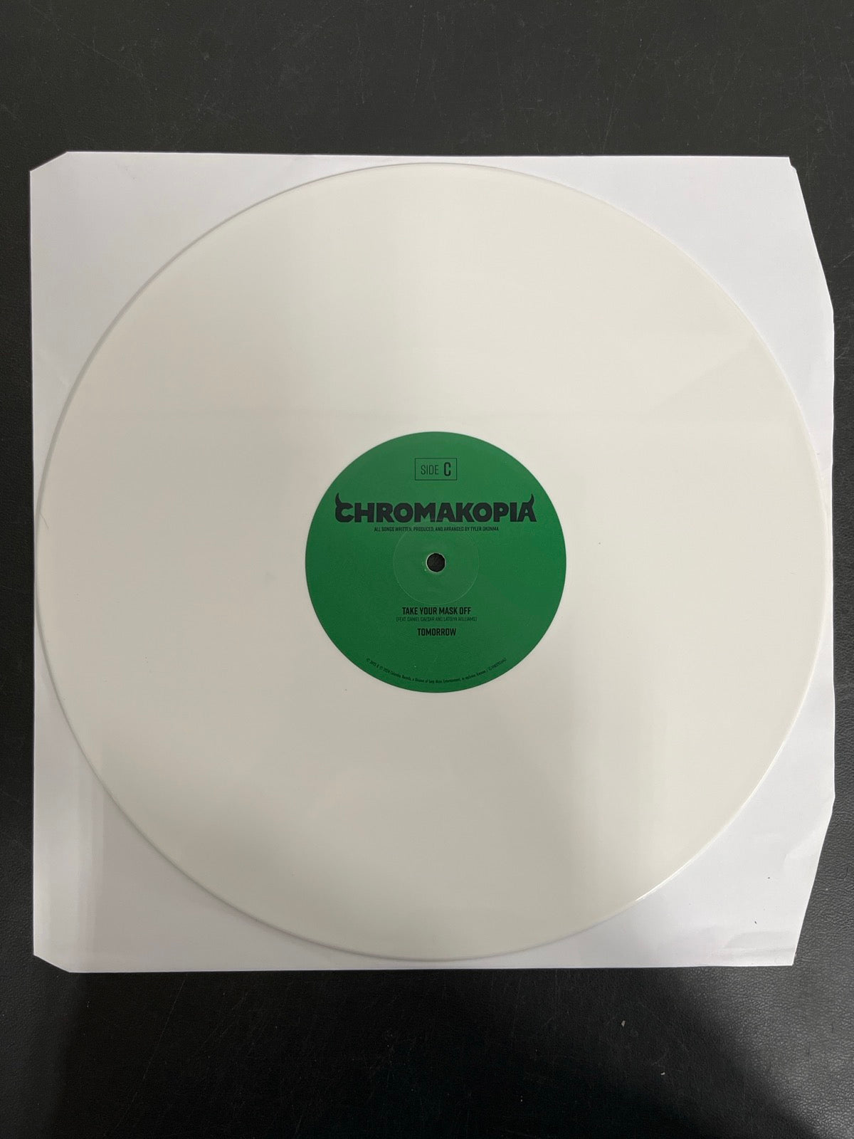 VINYL_2C - Tyler, the Creator - Chromakopia 180gm Deluxe Opaque White Vinyl USED NOT TESTED