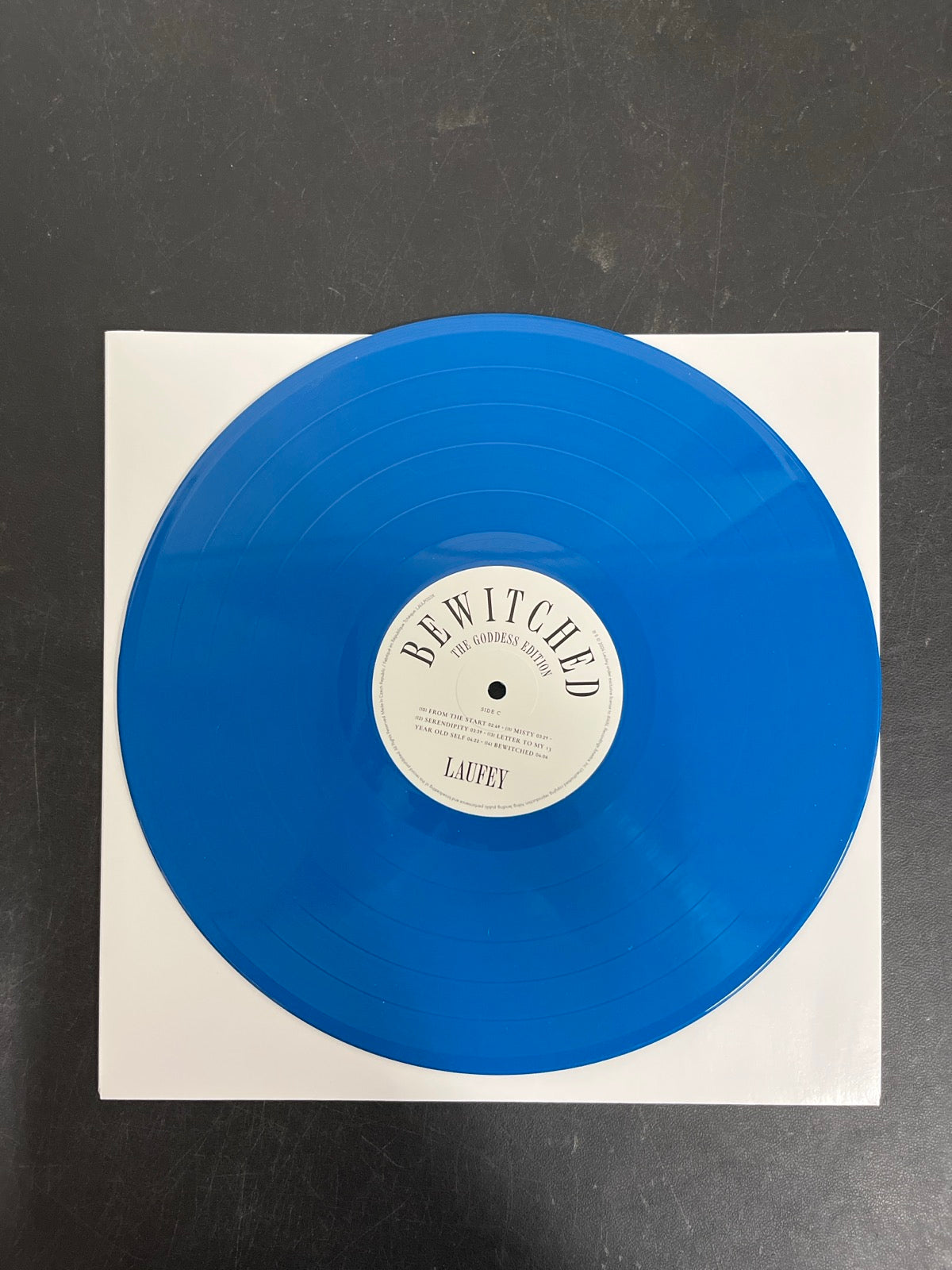 VINYL_2C - Laufey - Bewitched: The Goddess Edition LE Blue Vinyl USED NOT TESTED