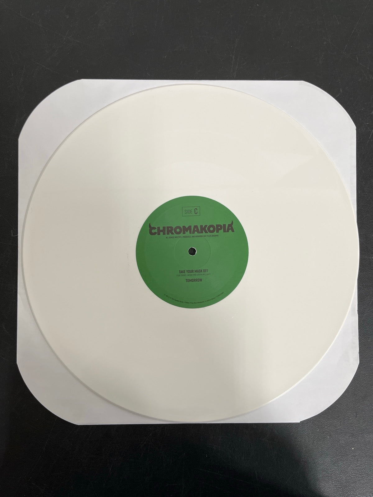 VINYL_2C - Tyler, the Creator - Chromakopia 180gm Deluxe Opaque White Vinyl USED NOT TESTED