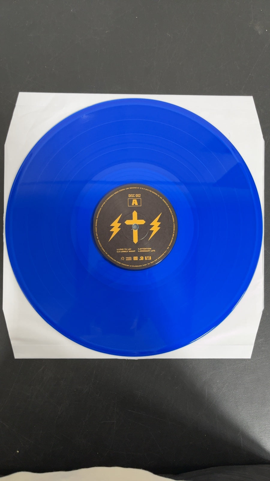 VINYL_2C - The Weeknd - Starboy LE Blue Vinyl USED NOT TESTED