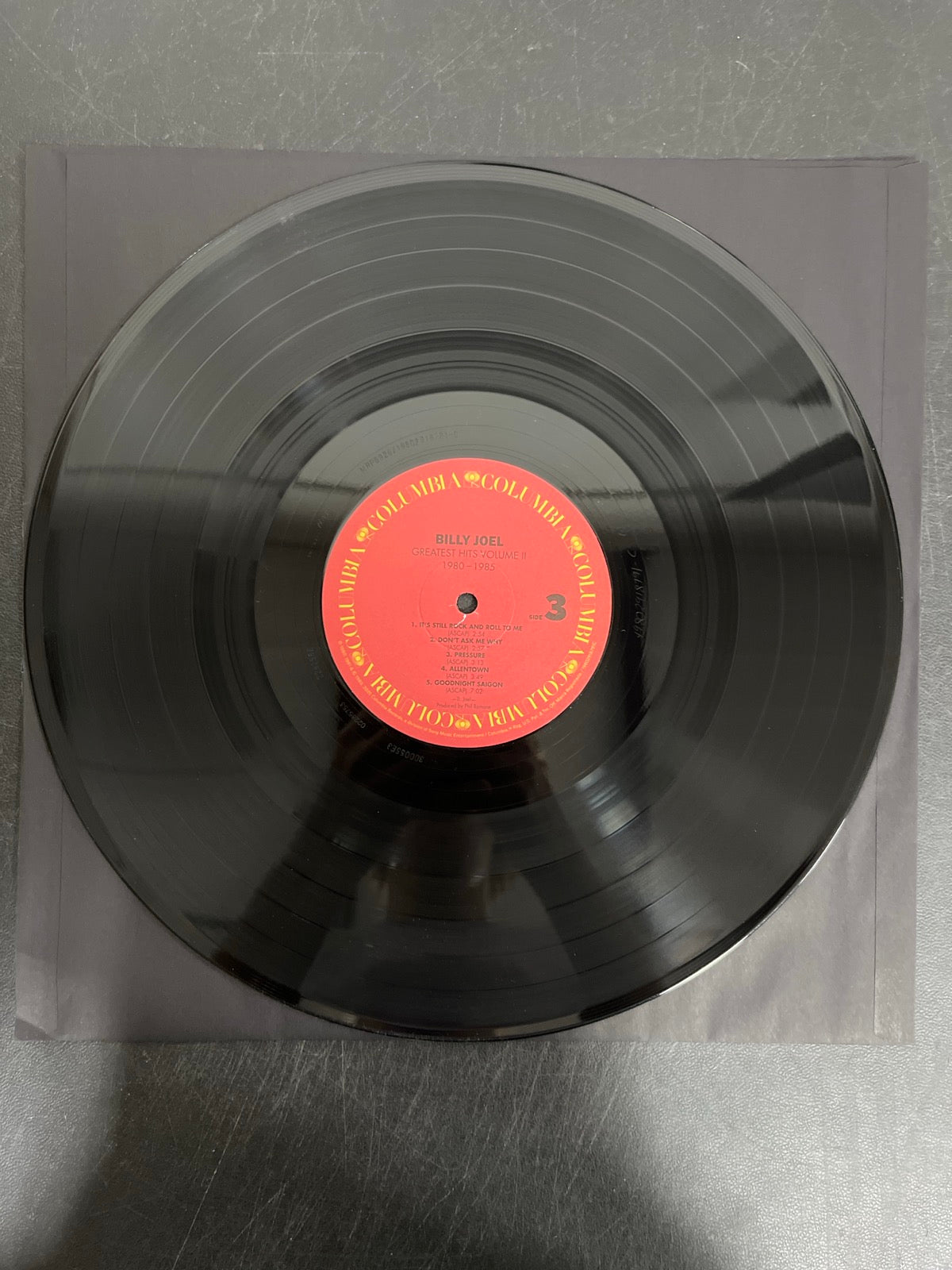 VINYL_2C - Billy Joel - Greatest Hits, Volume I & II Black Vinyl USED NOT TESTED