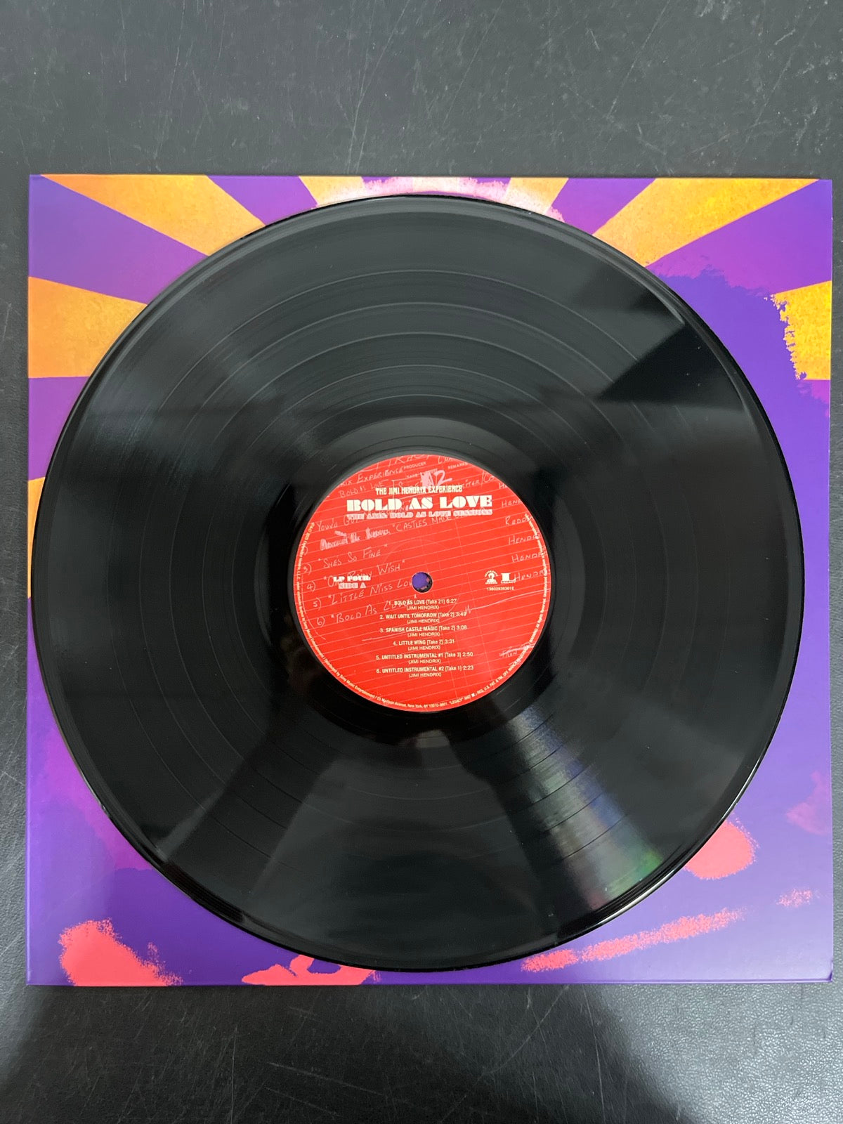 VINYL_2C - The Jimi Hendrix Experience - Bold as Love Deluxe Ed. #01033 USED NOT TESTED