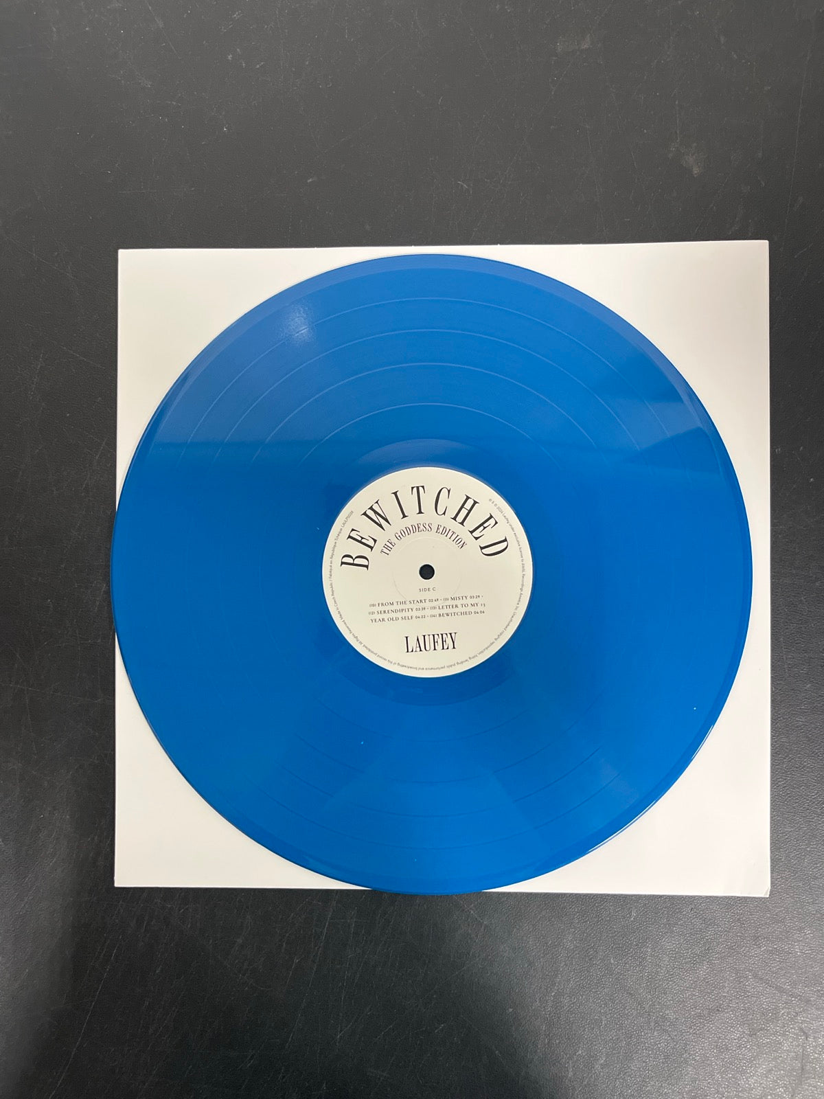VINYL_2C - Laufey - Bewitched: The Goddess Edition LE Blue Vinyl USED NOT TESTED