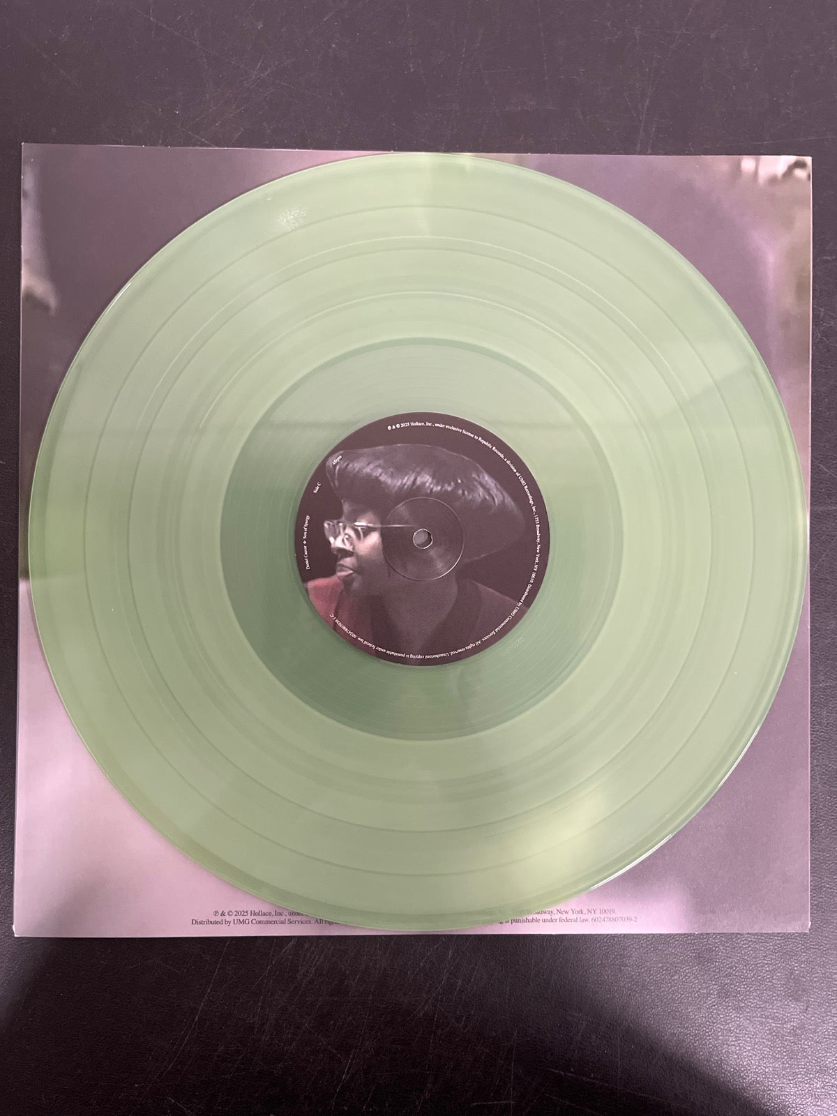 VINYL_2C - Daniel Caesar - Son of Spergy LE Coke Bottle Green Vinyl USED NOT TESTED