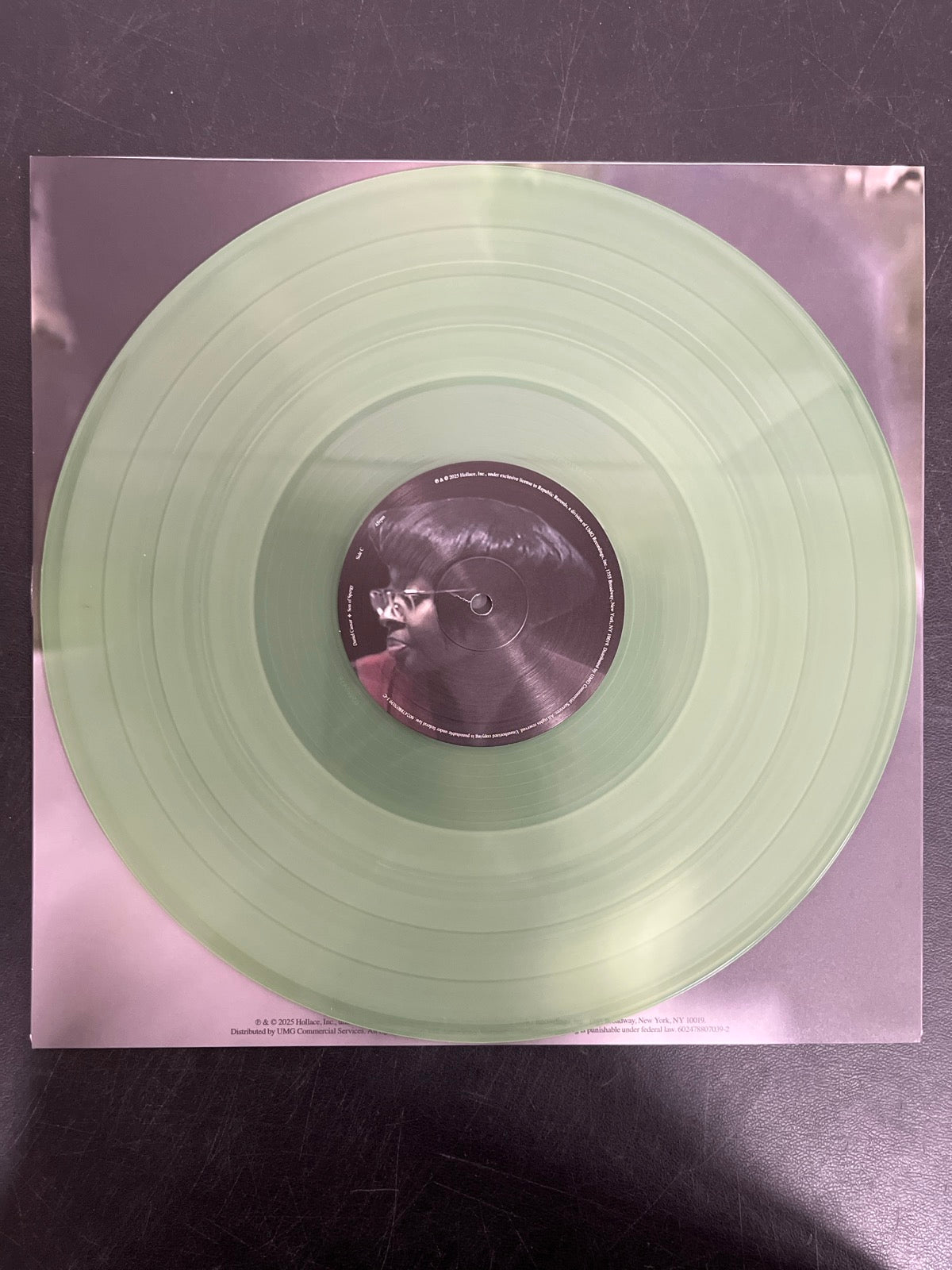 VINYL_2C - Daniel Caesar - Son of Spergy LE Coke Bottle Green Vinyl USED NOT TESTED